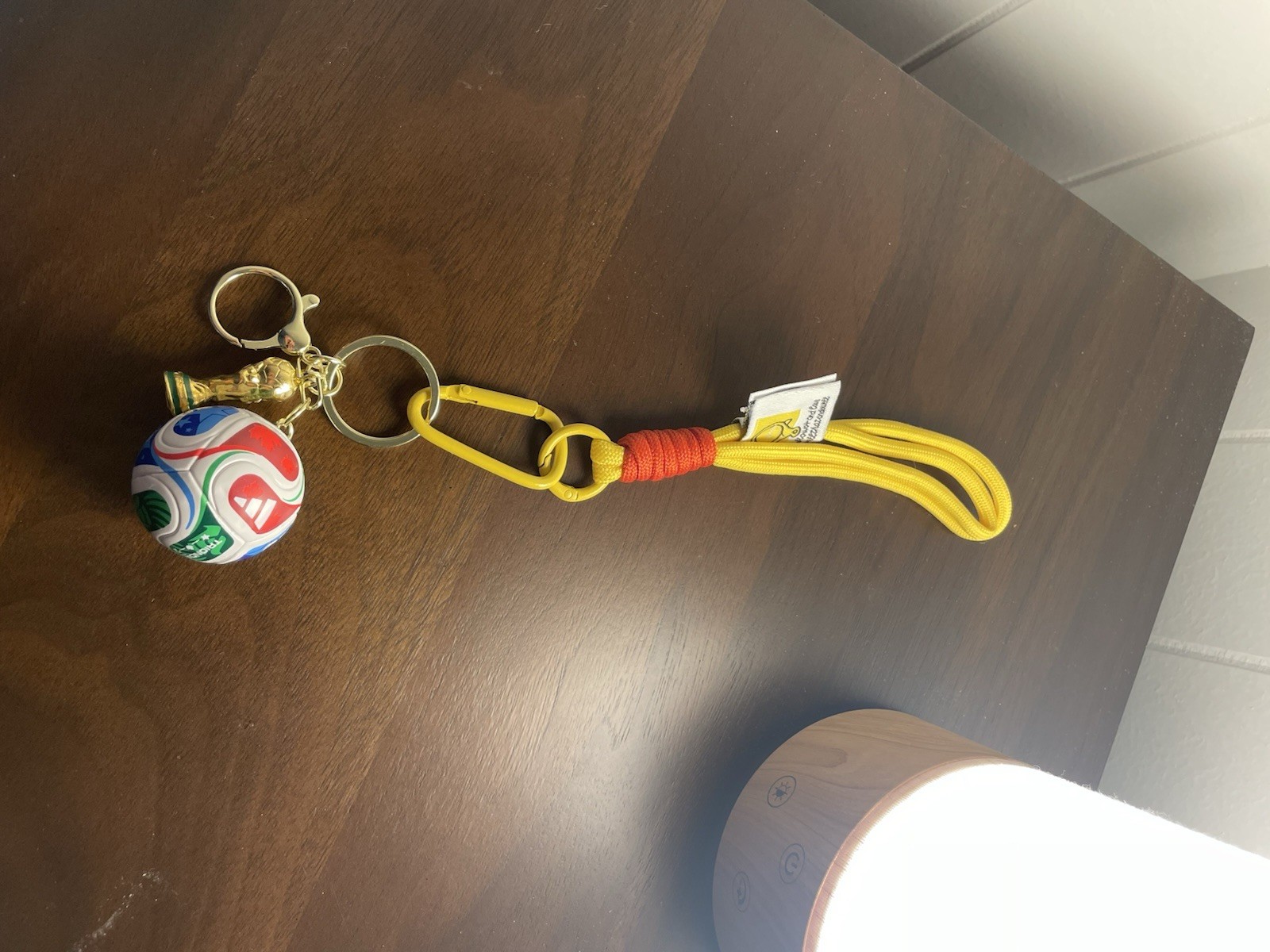 FIFA Soccer Ball Keychain Multicolor Fan Souvenir Sports Accessory. All colors.