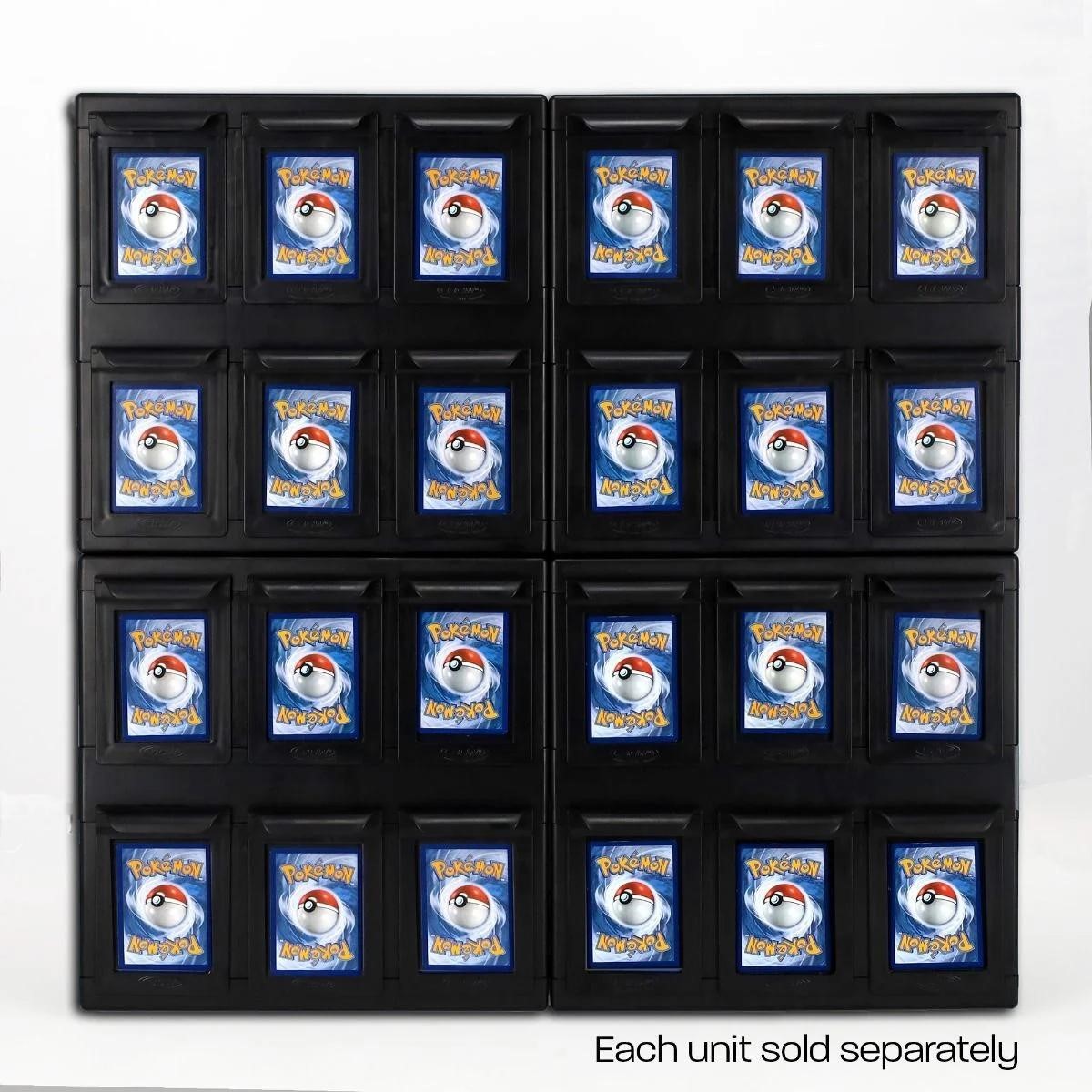 BCW Card Box Bin 6 Drawers Hold 1000+ Gaming / 700 Sports Cards Plastic Connect