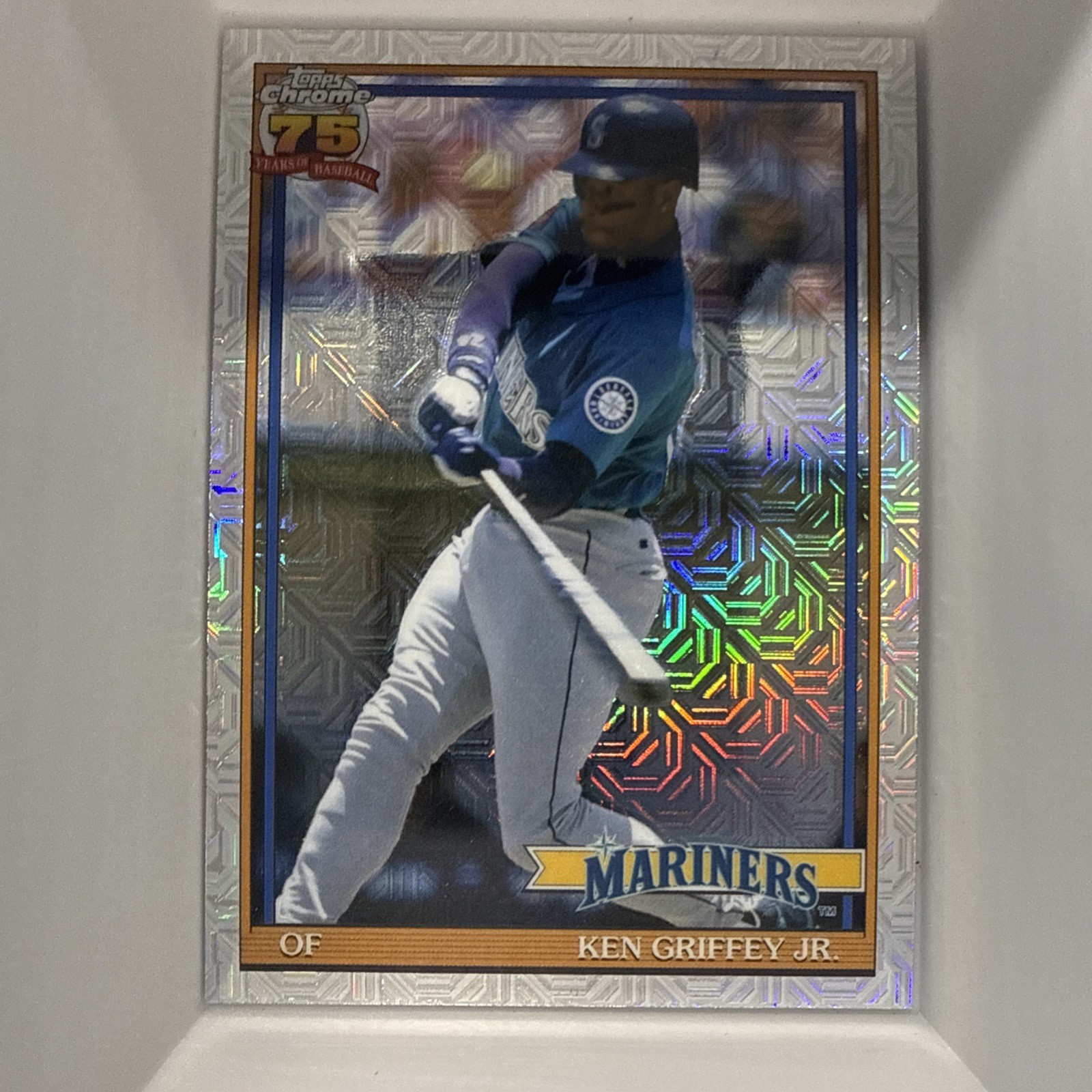 2026 Topps Series 1 – 1991 Topps Chrome Silver Pack Mojo Ken Griffey Jr #91C-51
