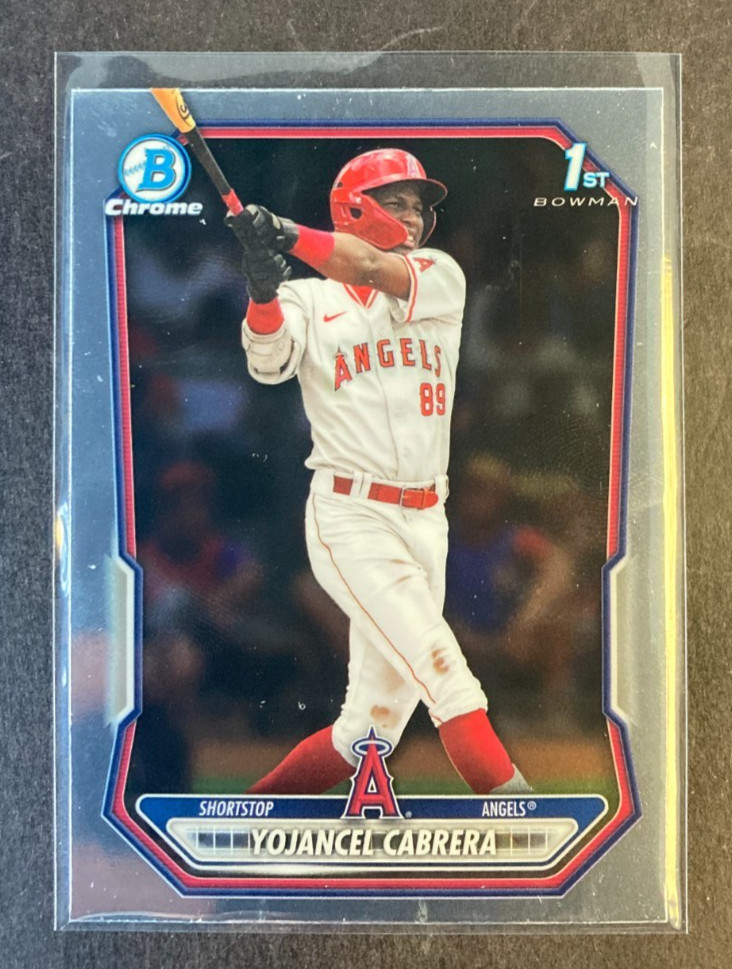 2026 Bowman Chrome Prospects Pick List You Choose