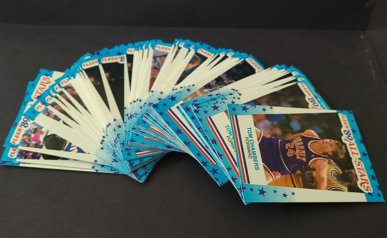 1989-90 Fleer NBA All-Star Stickers Singles – U Pick Your Cards Build Set