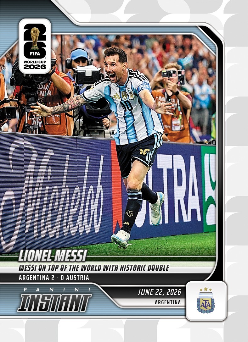 Lionel Messi 2026 Panini Instant FIFA World Cup #89 Argentina Presale