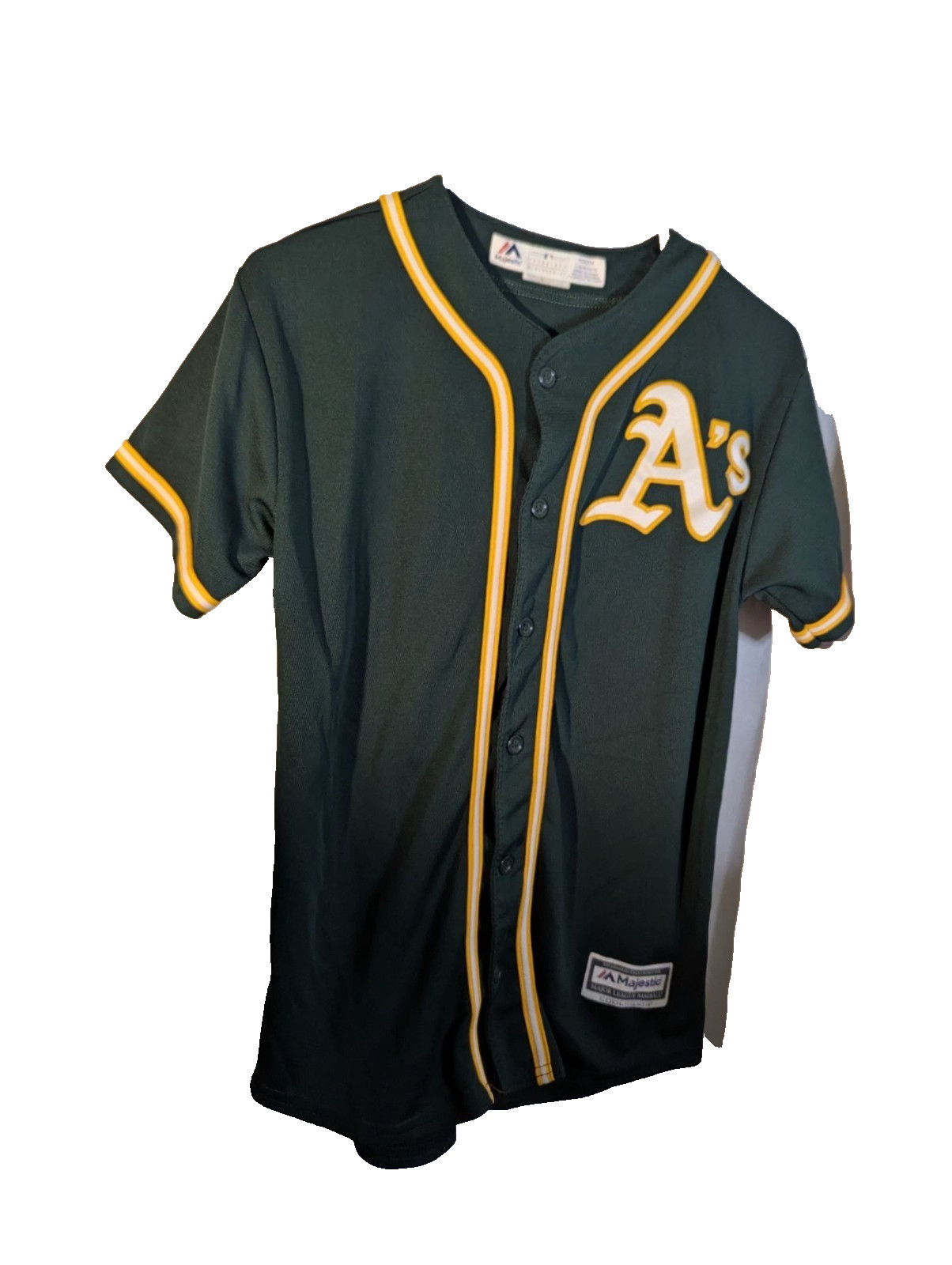 Oakland As Youth Jersey By Majestic Cool Base Green Sonny Gray #54 Large 14/16 M