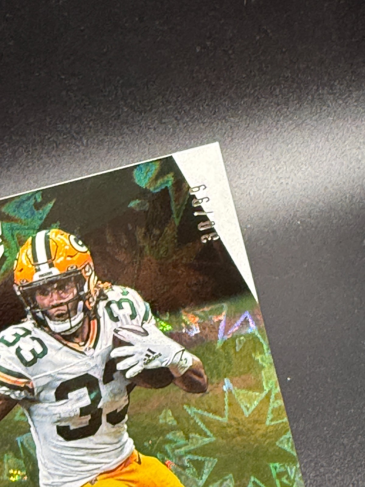 Aaron Jones 2021 Panini Player of the Day KABOOM! #d 30/99 Green Bay Packers SSP