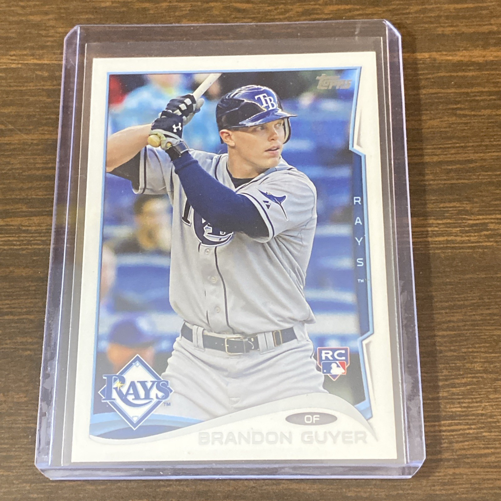 2014 Topps Update Series – Brandon Guyer #US-51 Tampa Bay Rays