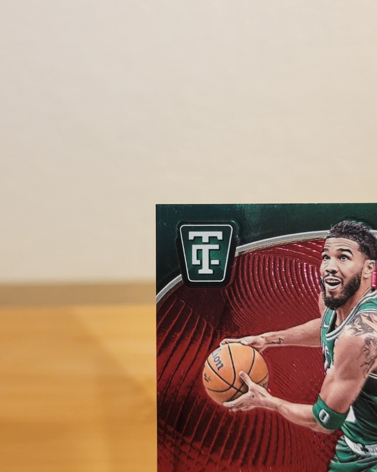 2024-25 Panini Totally Certified Jayson Tatum #1 Maroon Mirror Boston Celtics