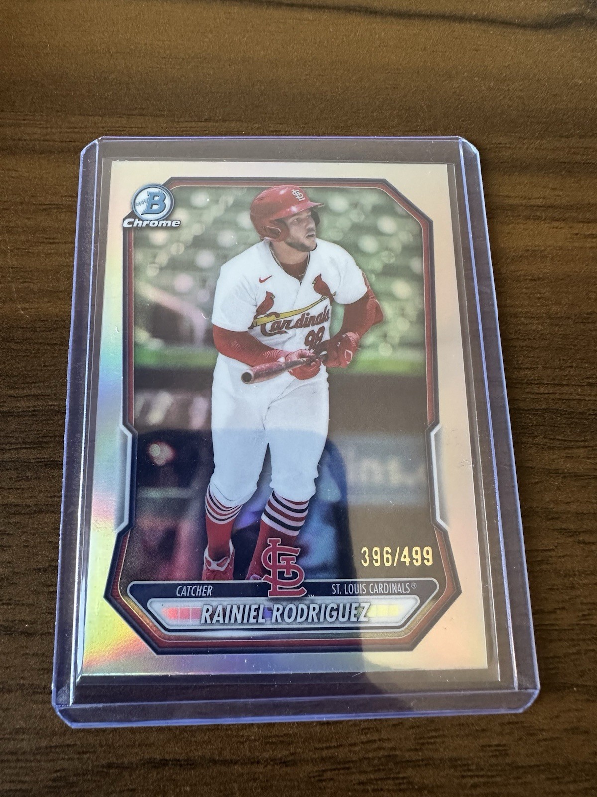 Topps 2026 Bowman Chrome Prospects Rainiel Rodriguez Cardinals #BCP-200 /499