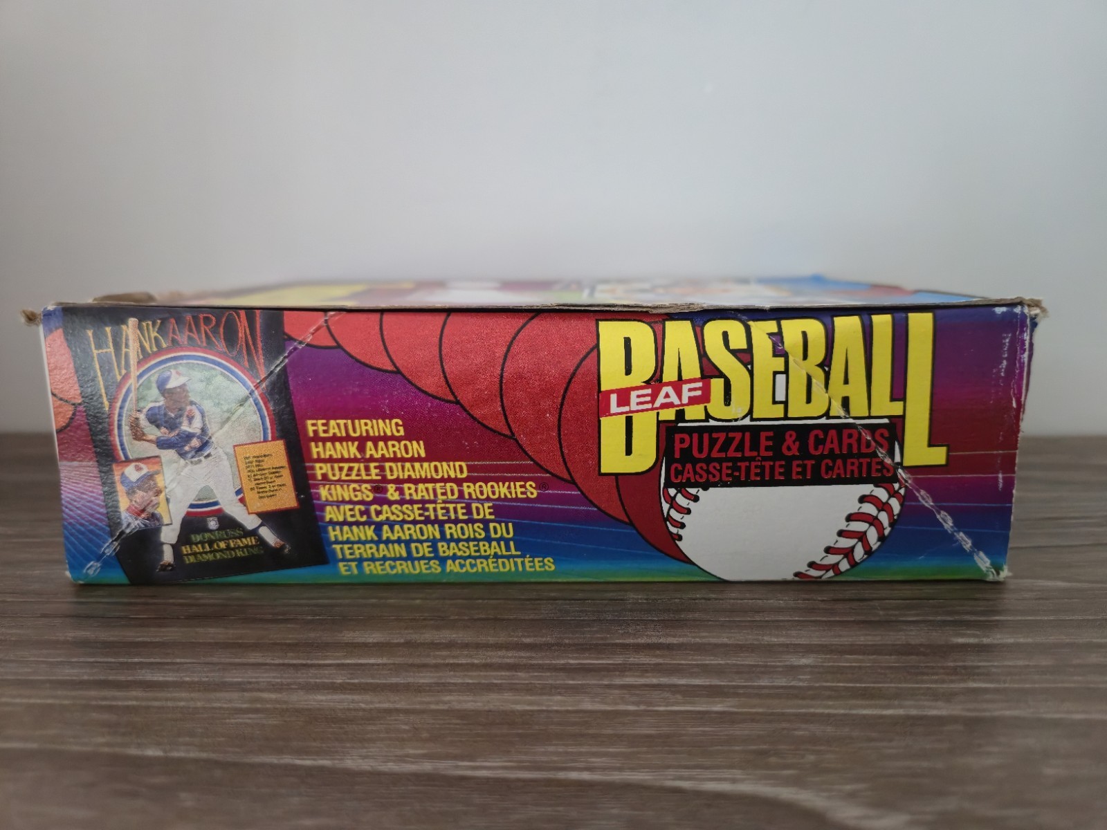 1986 LEAF BASEBALL WAX BOX 36 FACTORY SEALED PACKS!! CANSECO, McGRIFF?