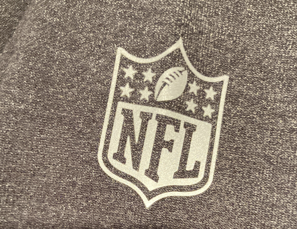 NWOT Mens Super Bowl LIII 53 Full Zip Hoodie Rayon Polyester Spandex blend Large