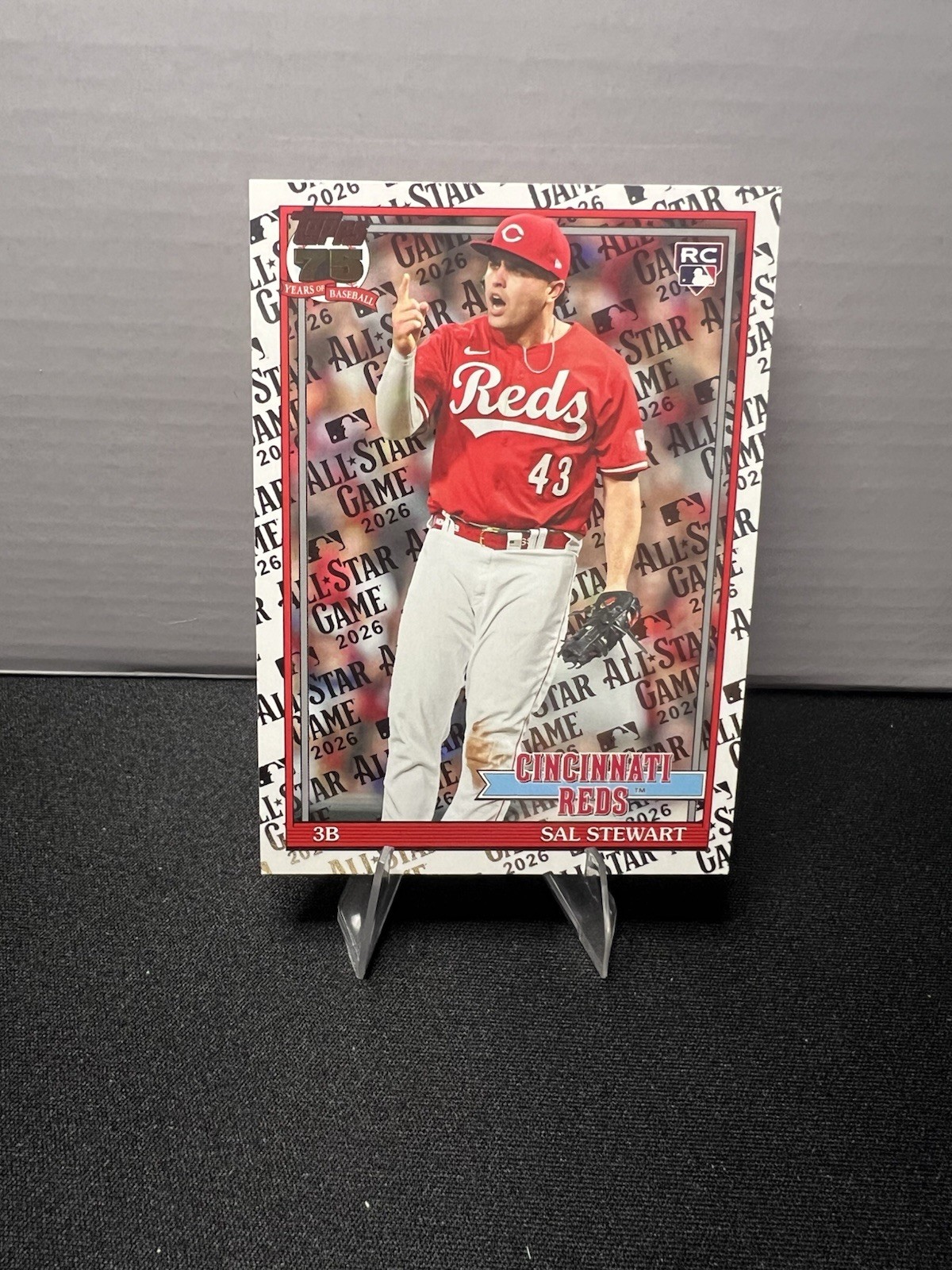 Topps Series Two 2026 MLB All-Star Game 1991 Foil RC #91B2-13 Sal Stewart Reds