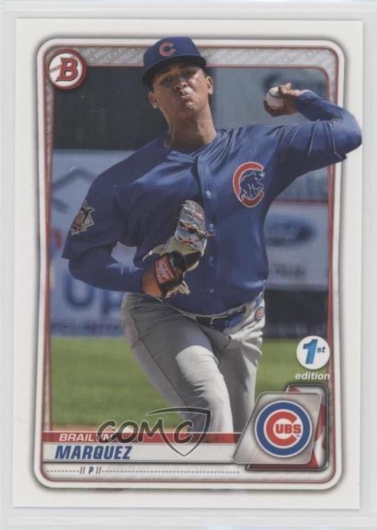 2020 Bowman 1st Edition Brailyn Marquez #BFE-49 g6p