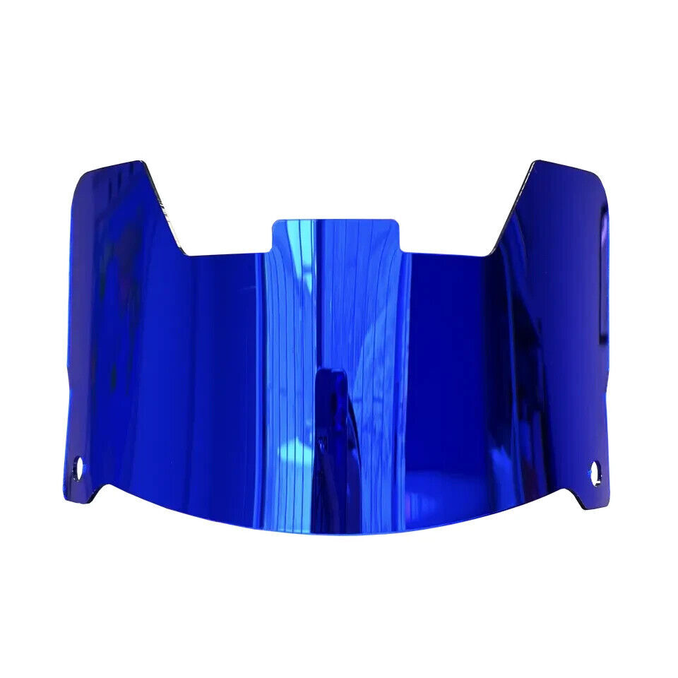 MIRRORED Full Size Football Helmet Visors Comes With Set of Clips DISPLAY ONLY