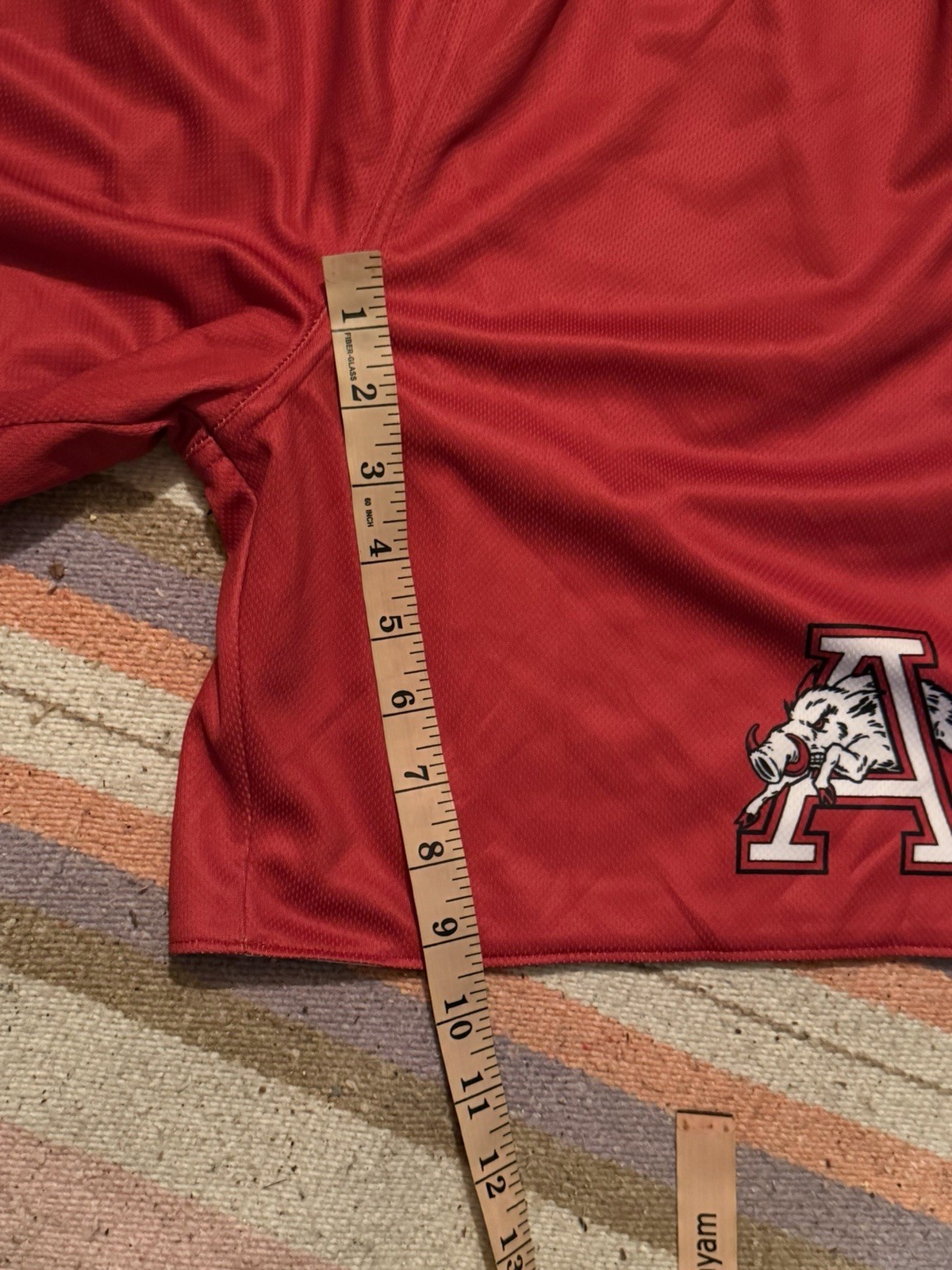 Retro Arkansas Razorbacks 1993-1994 Game Basketball Shorts Size Large