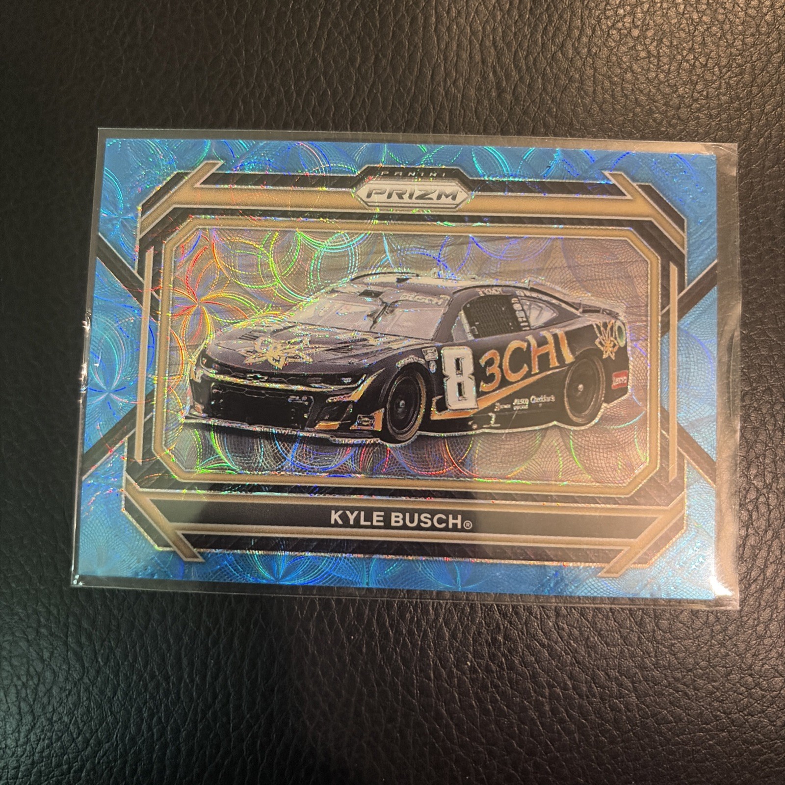 2023 Panini Prizm – Rides Kyle Busch #94 Carolina Blue Scope Prizm /99