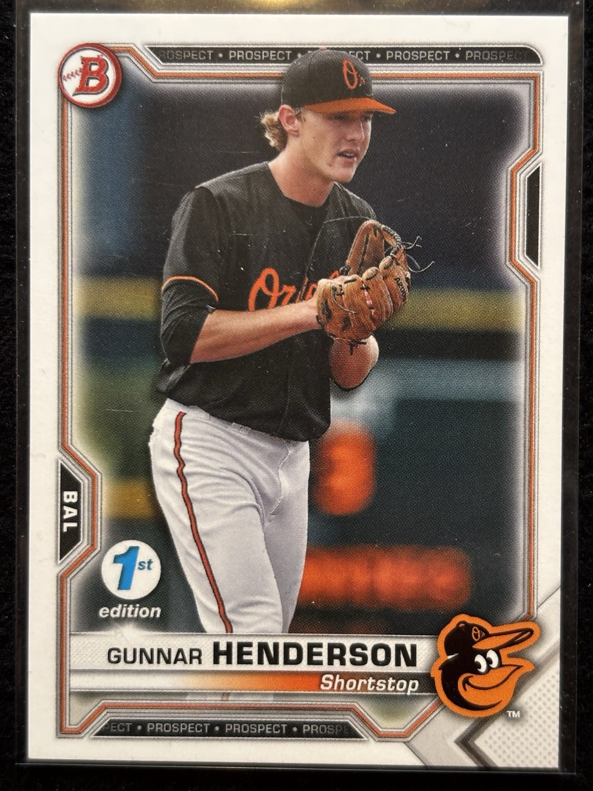 2021 Bowman 1st Edition – Gunnar Henderson #BFE-49 (RC)