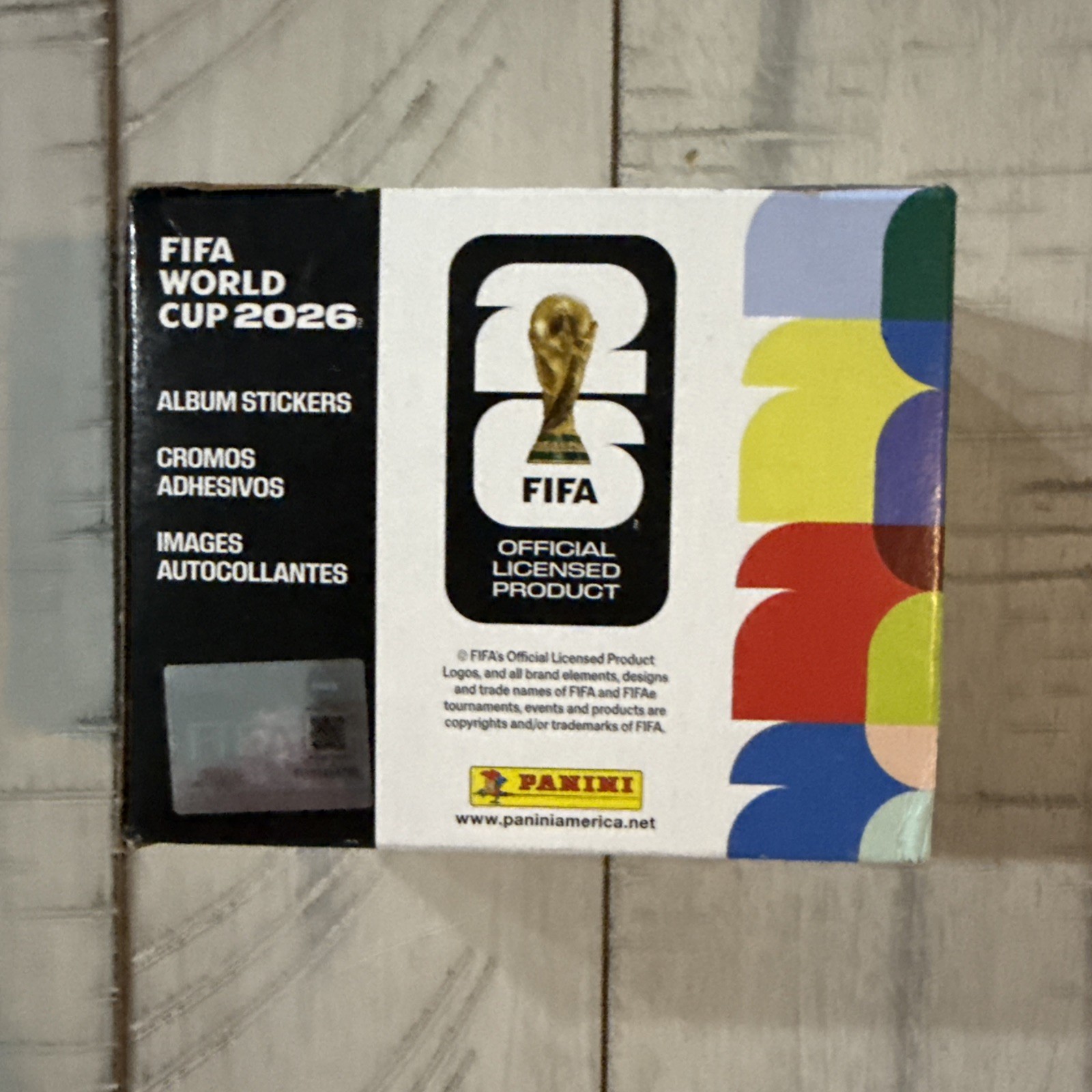 Panini 2026 FIFA World Cup Official Sticker Collection – BOX [25 Sticker Packs]