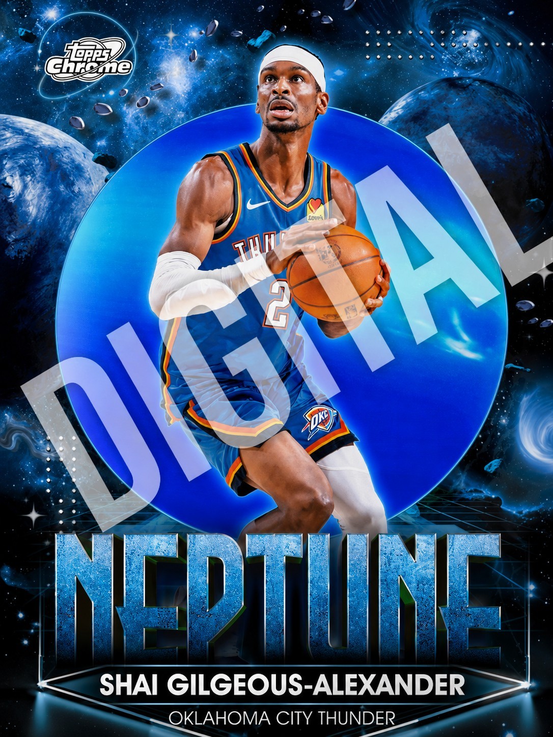 Shai Gilgeous-Alexander Planetary Pursuit Legendary Digital NBA Collect NEPTUNE
