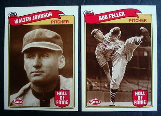1989 Swell Baseball Greats Complete 135 card Set Ruth Cobb