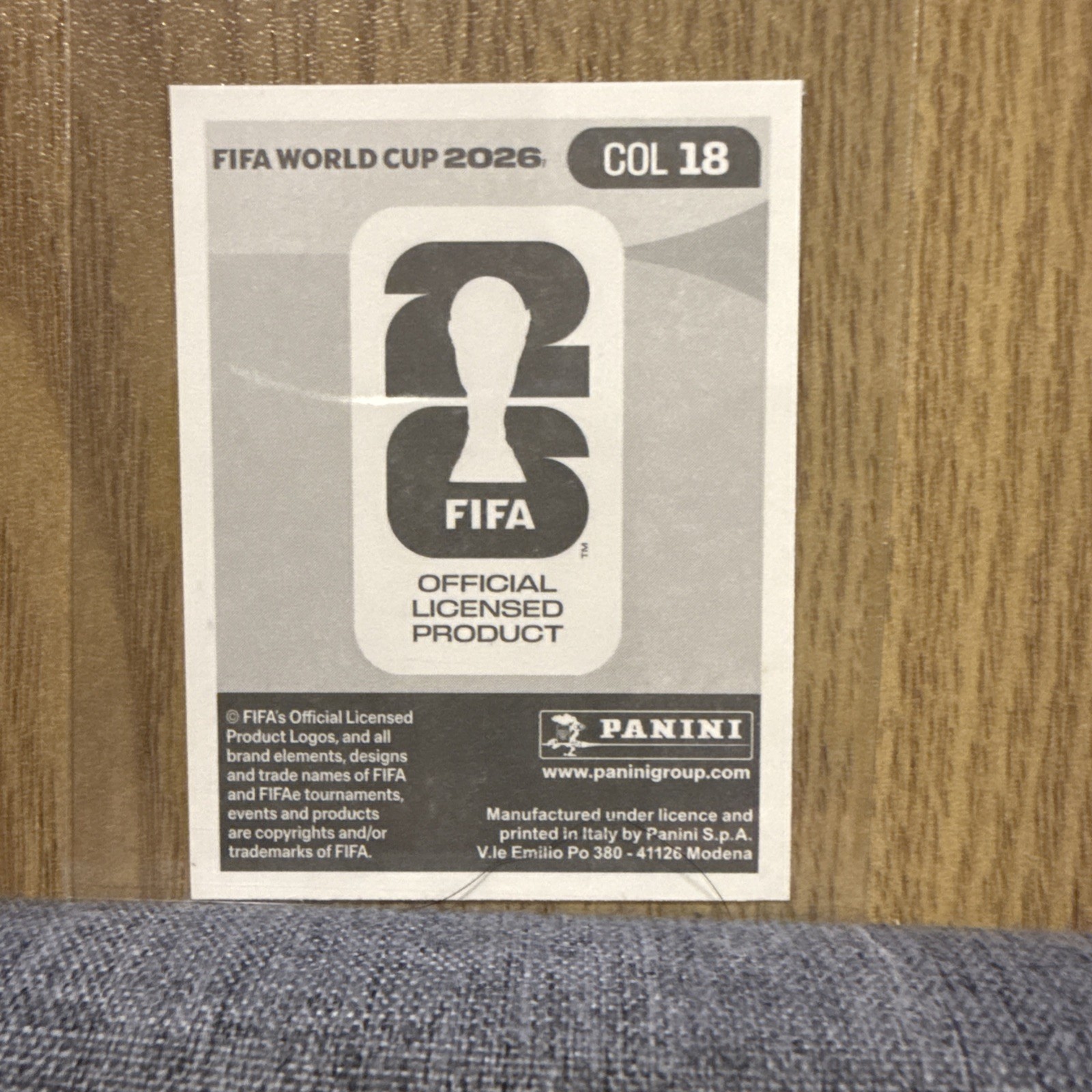 Panini FIFA WC 2026 Stickers-Exclusive Gold Crumple-COL Colombia- Pick Yours