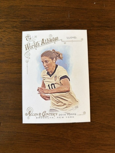 2014 Topps Allen Ginter # 214 Carli Lloyd