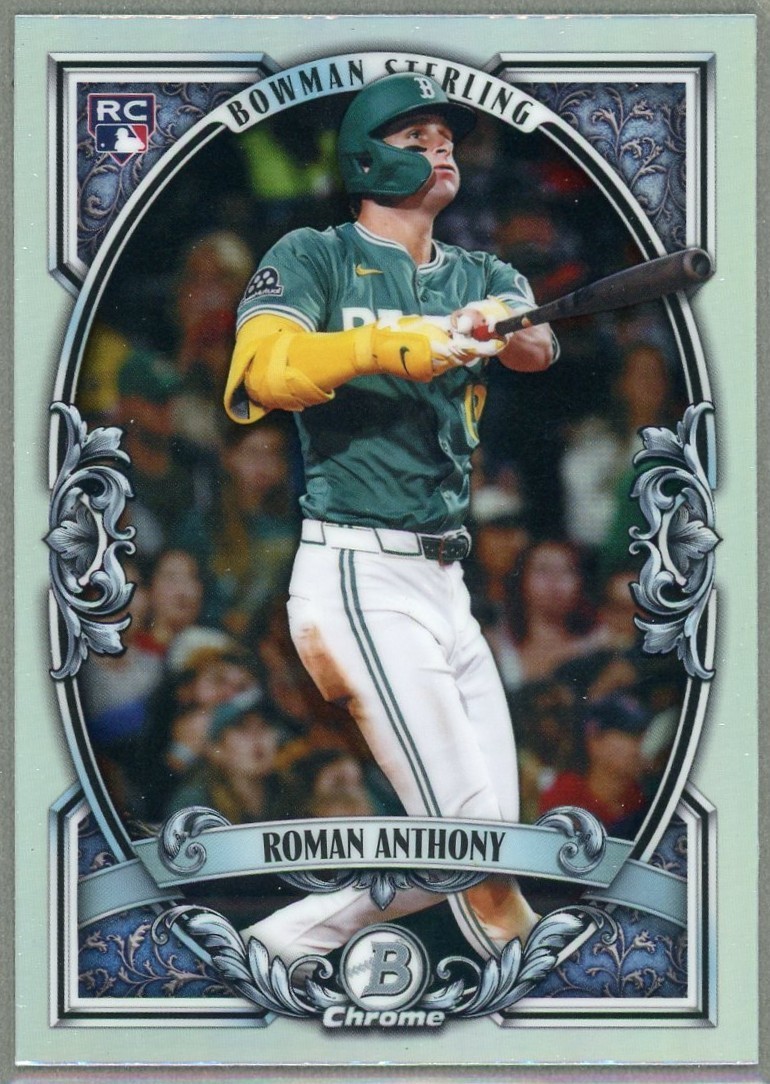 ROMAN ANTHONY 2026 Bowman Chrome Sterling Refractor #BST-12 Red Sox RC