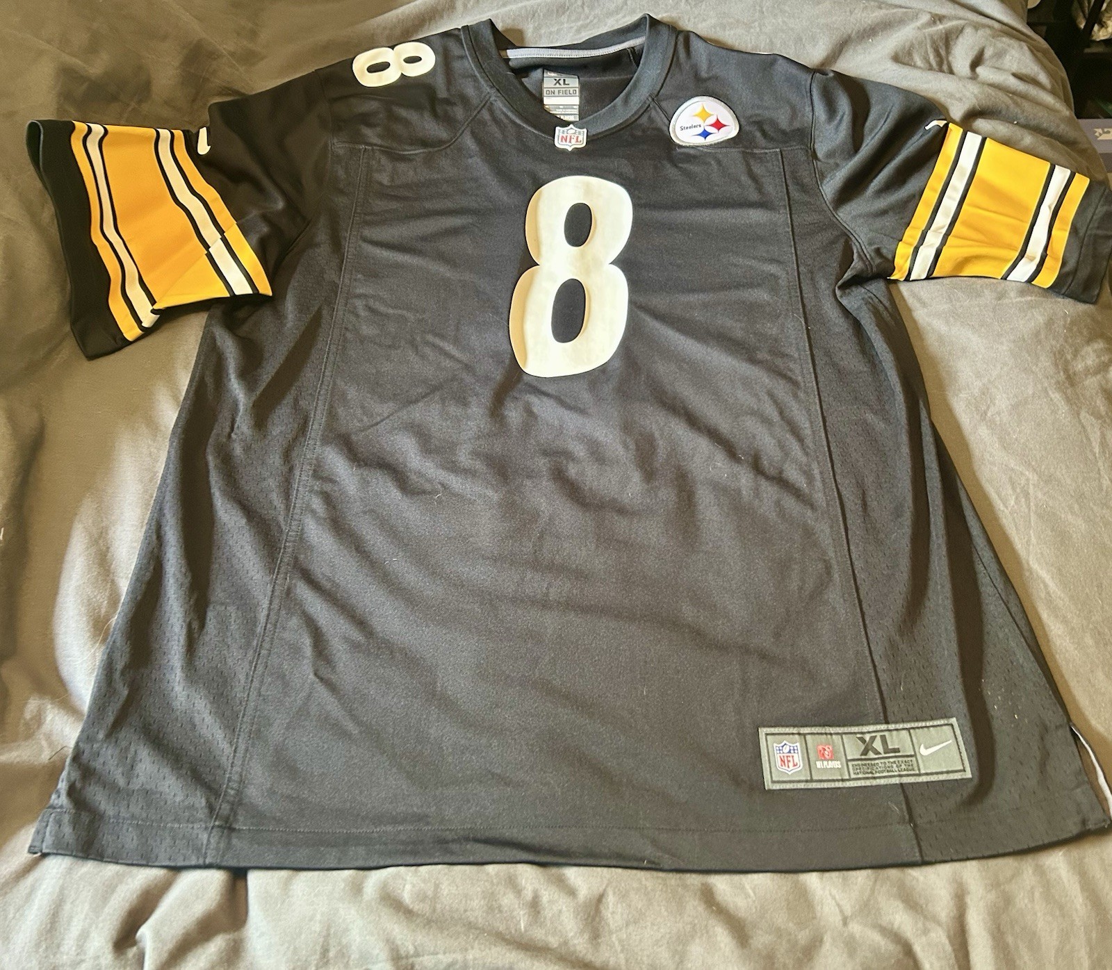 Pittsburgh Steelers Unisex Adult XL Nike Jersey NFL Authentic Kenny Pickett #8