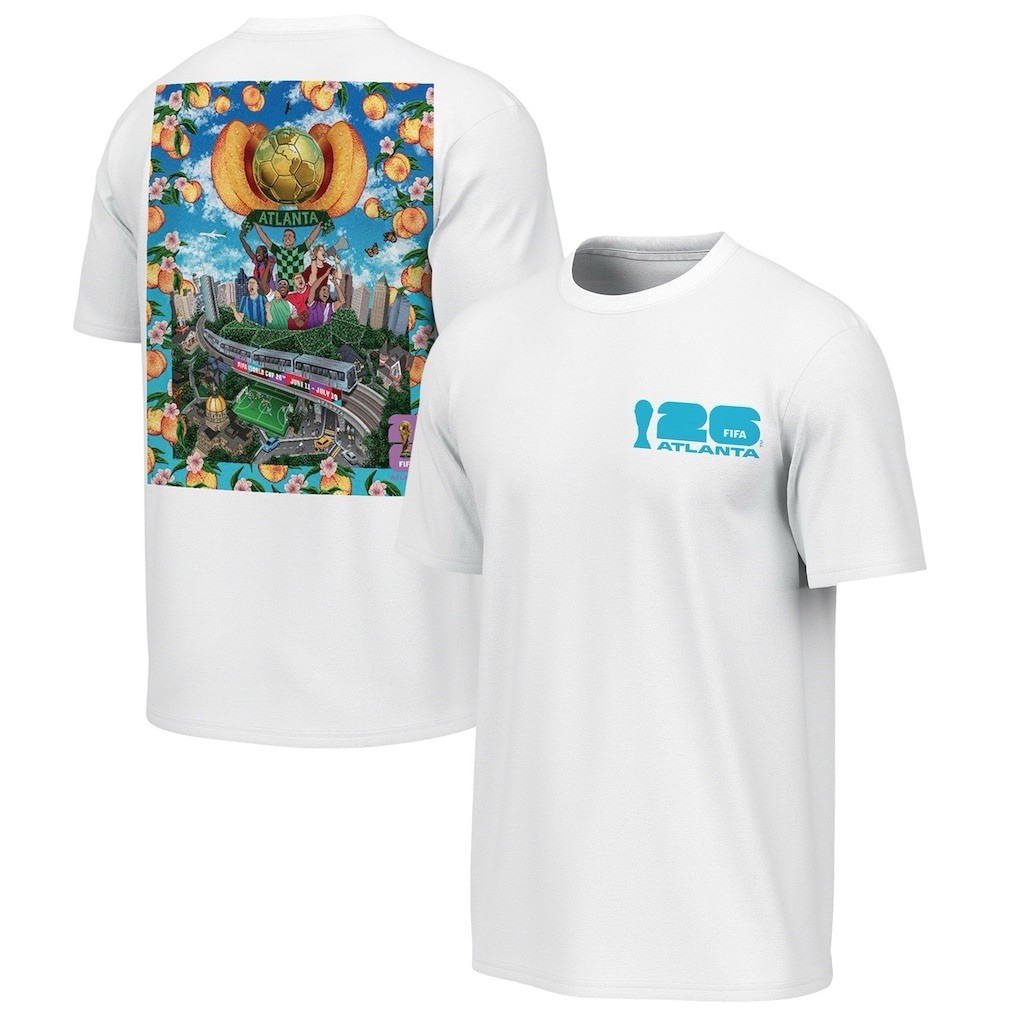 2026 FIFA World Cup Outerstuff Atlanta Host City Poster Graphic T-Shirt -Men’s M