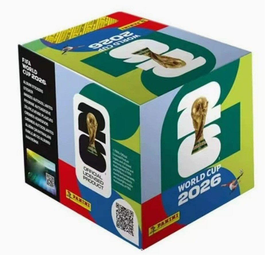 Panini FIFA World Cup 2026 Official Sticker Box – 50 Packs, 350 Stickers ( USA )