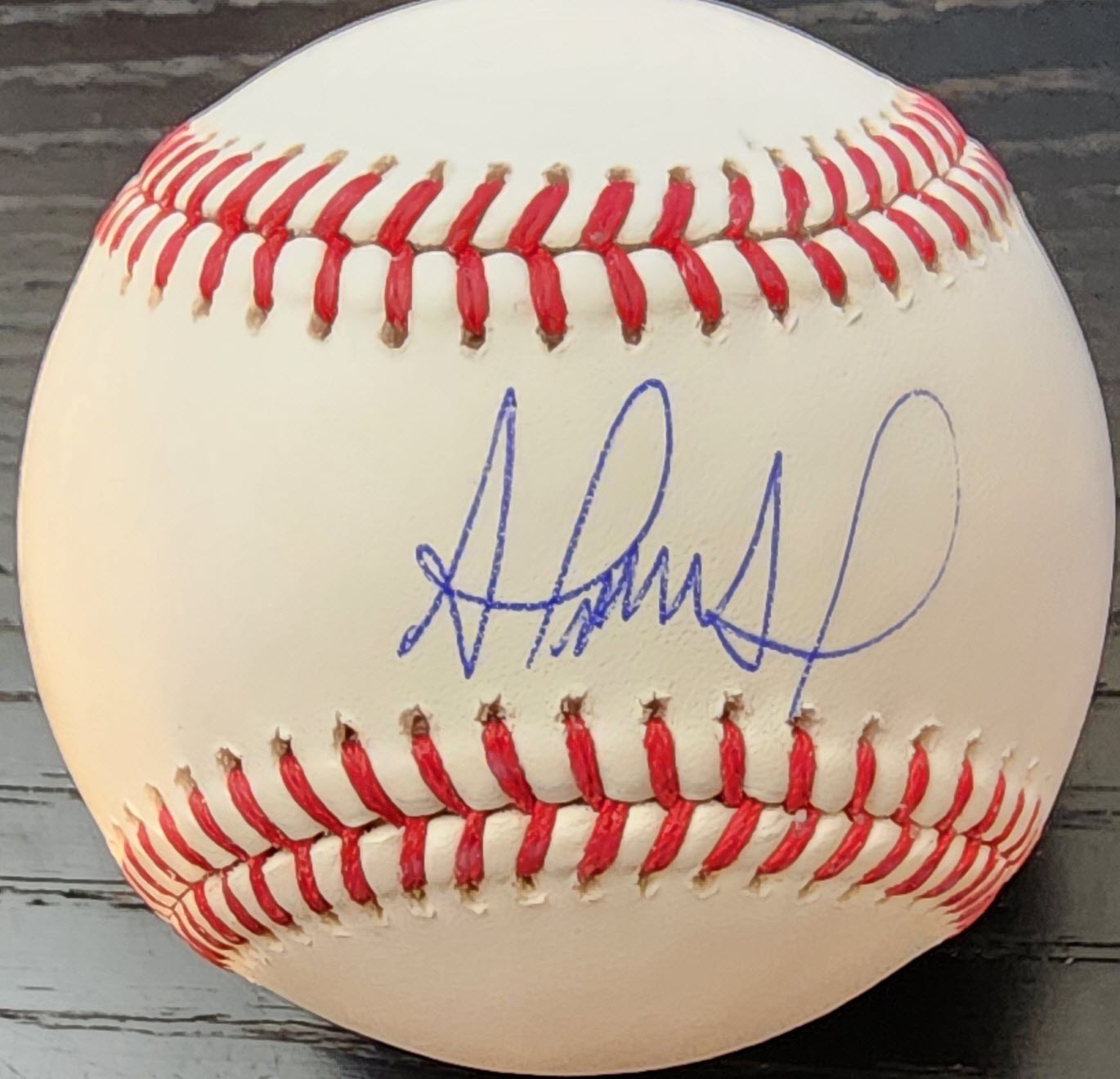 FRANKLIN ARIAS Autographed OMLB Baseball Boston Red Sox #1 Prospect PROVA COA
