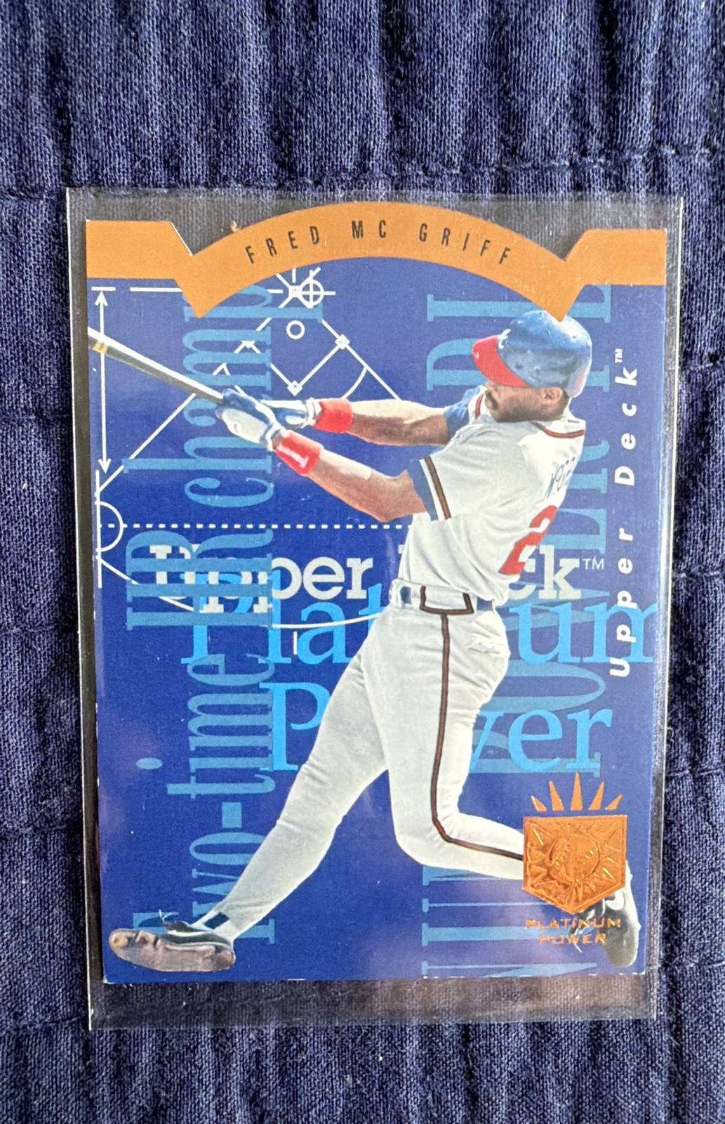 1993 Upper Deck SP – Platinum Power Fred McGriff #PP12