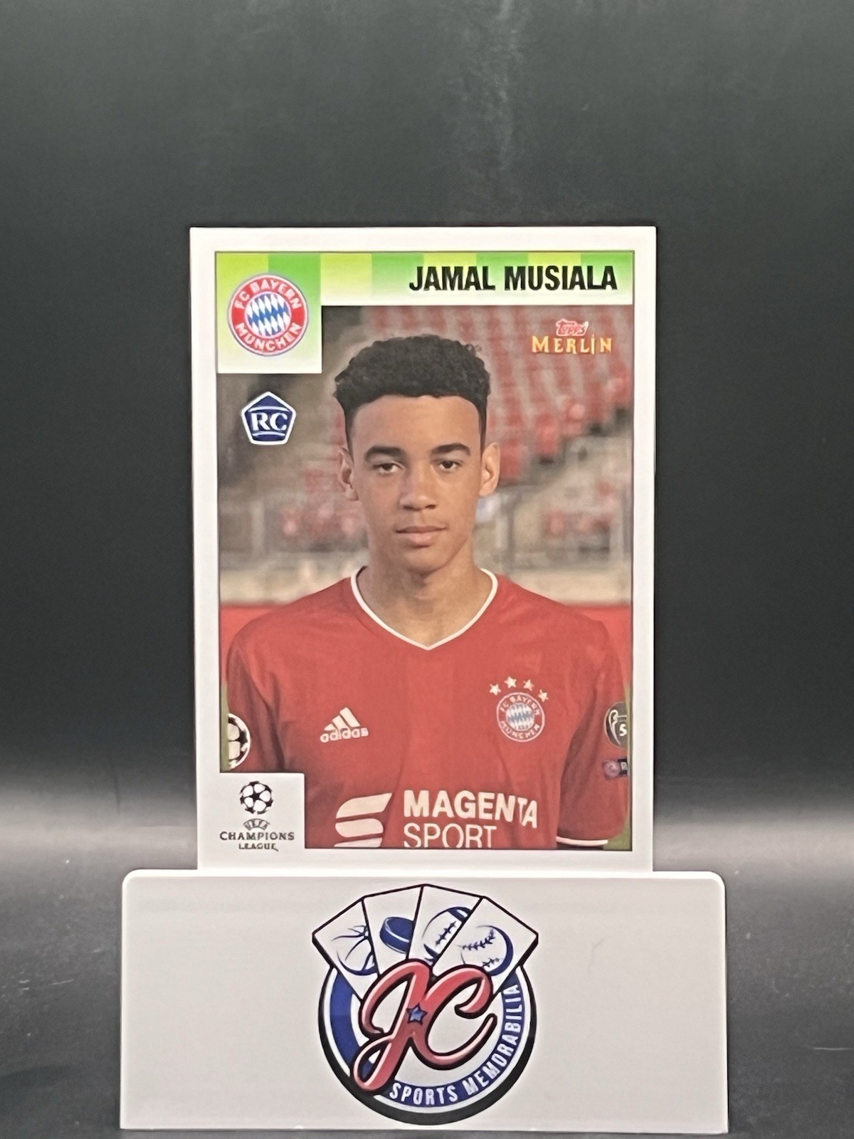 JAMAL MUSIALA – 2020-21 Topps Merlin’s Heritage 95 Uefa Champions League – #018