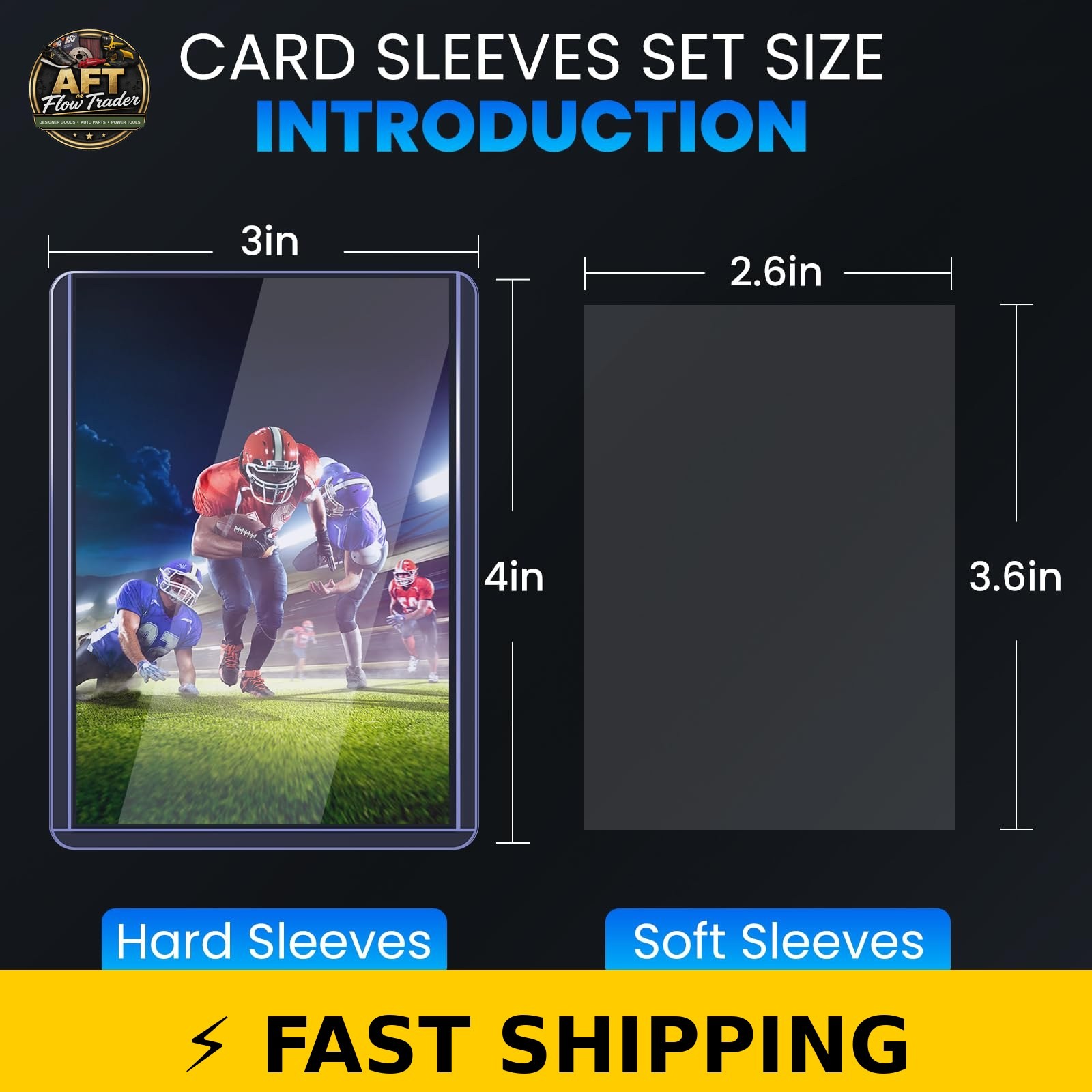 ZENOWICK 200 Card Sleeves & Top Loaders – Perfect for Trading Cards