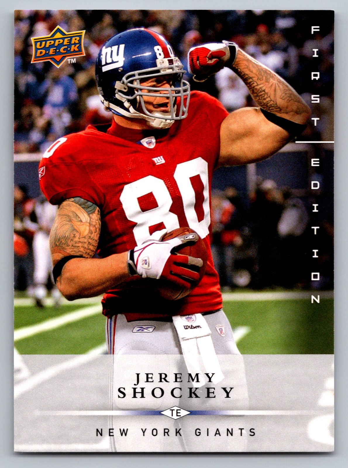 2008 Upper Deck First Edition #97 Jeremy Shockey