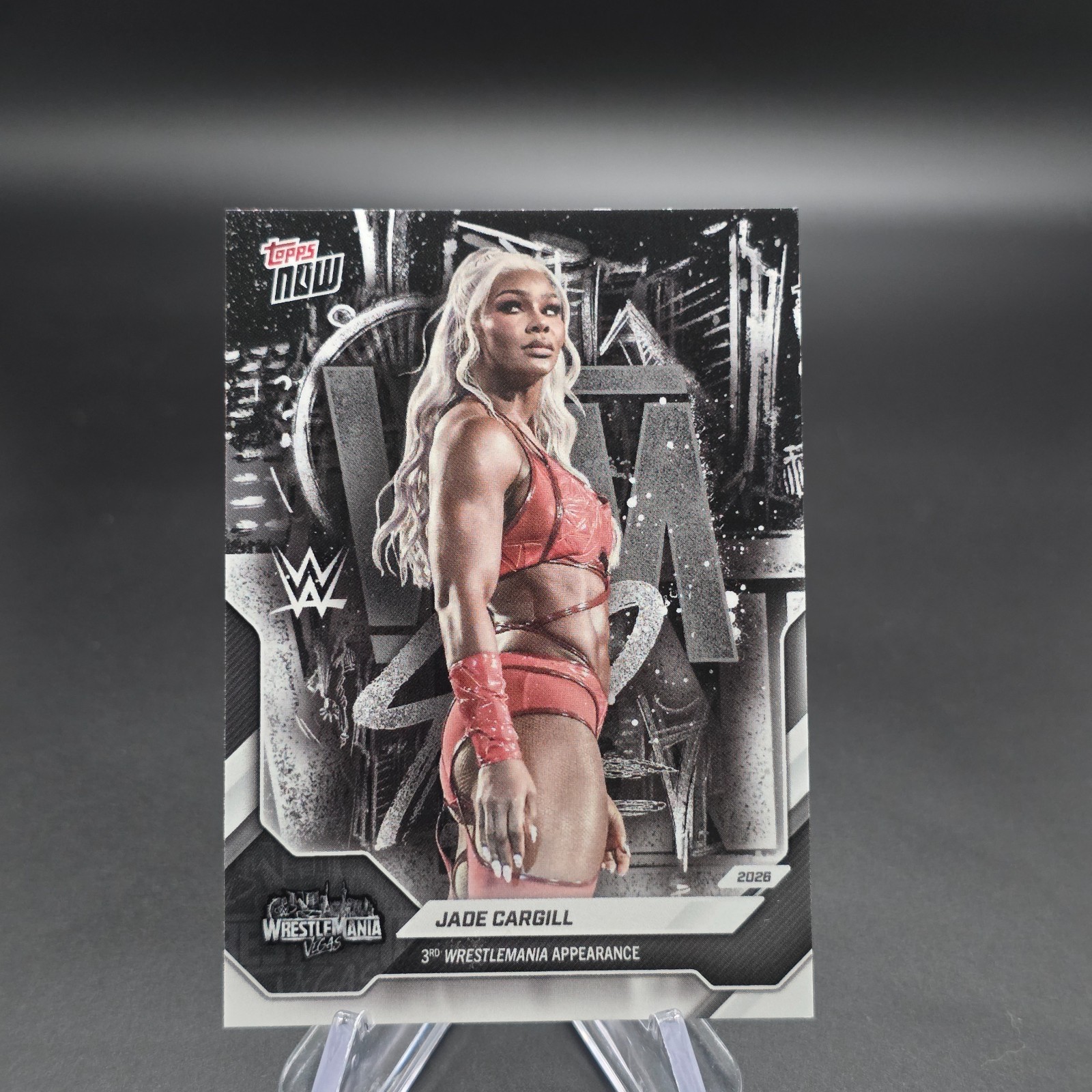 2026 WWE Topps Now WrestleMania Vegas Set Jade Cargill #12