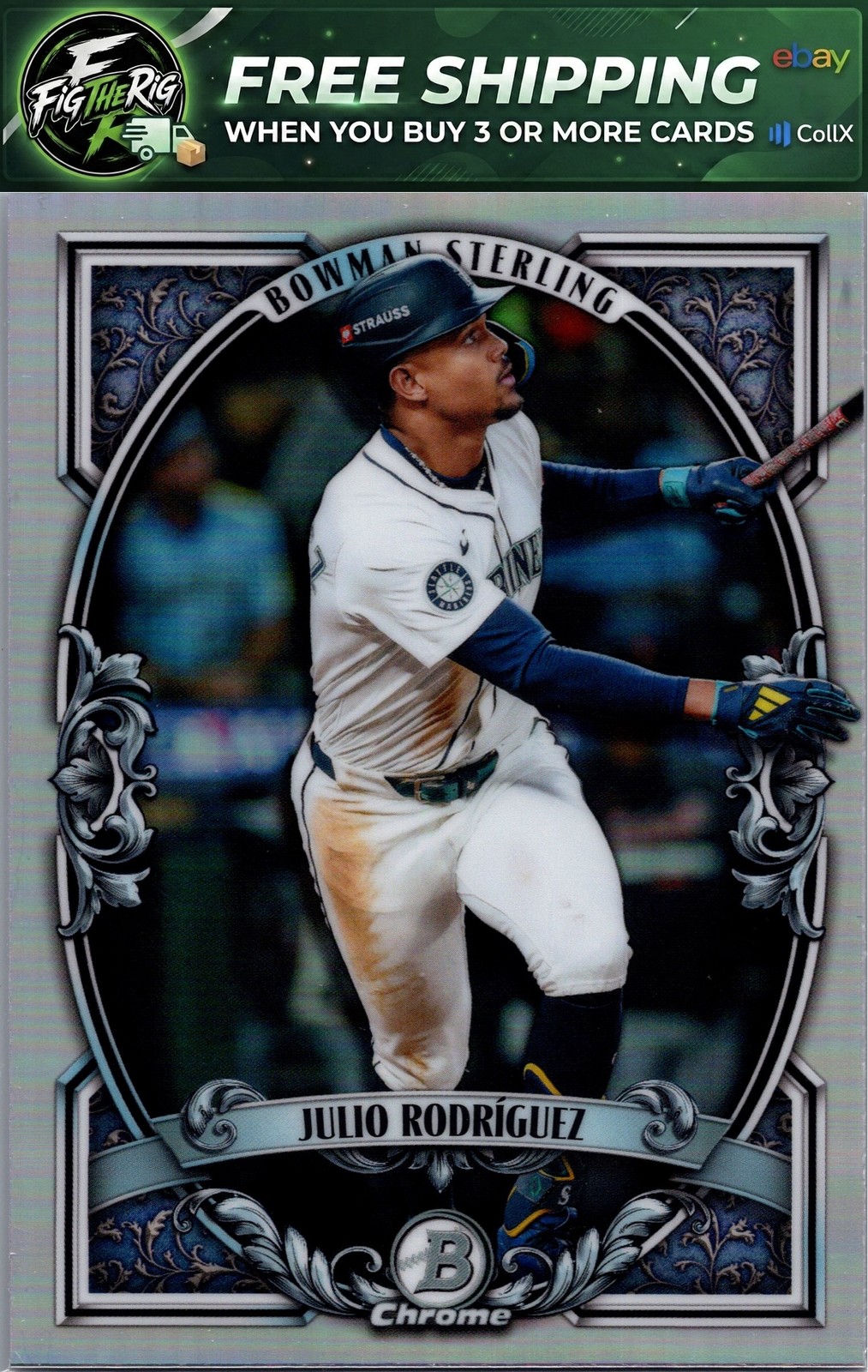 2026 Bowman #BST-3 Julio Rodríguez Bowman Sterling