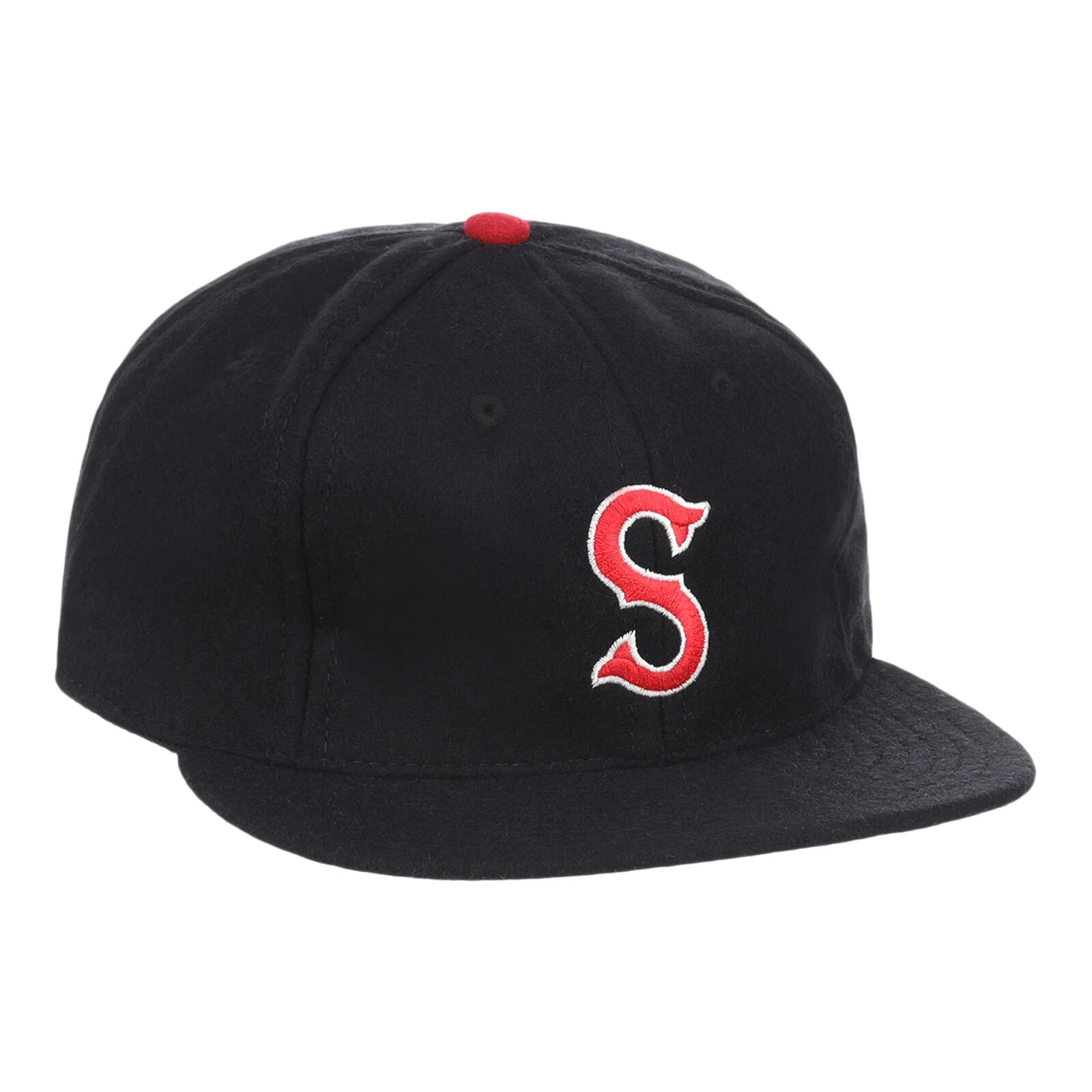 Ebbets Field Flannels Spokane Indians Vintage MADE IN USA Wool Baseball Cap NEW