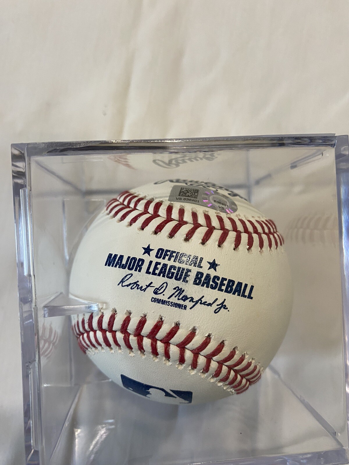 Zach Plesac Cleveland Guardians Autographed Baseball In Case