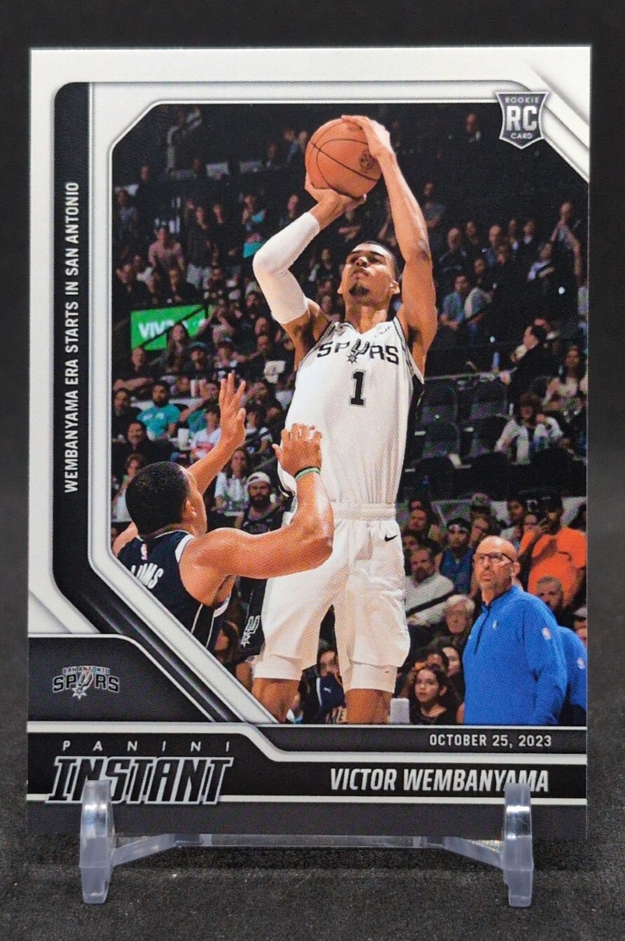 2023-24 Instant Victor Wembanyama RC #5 (1 of 44142) Spurs 10/25/2023 Wemby Era