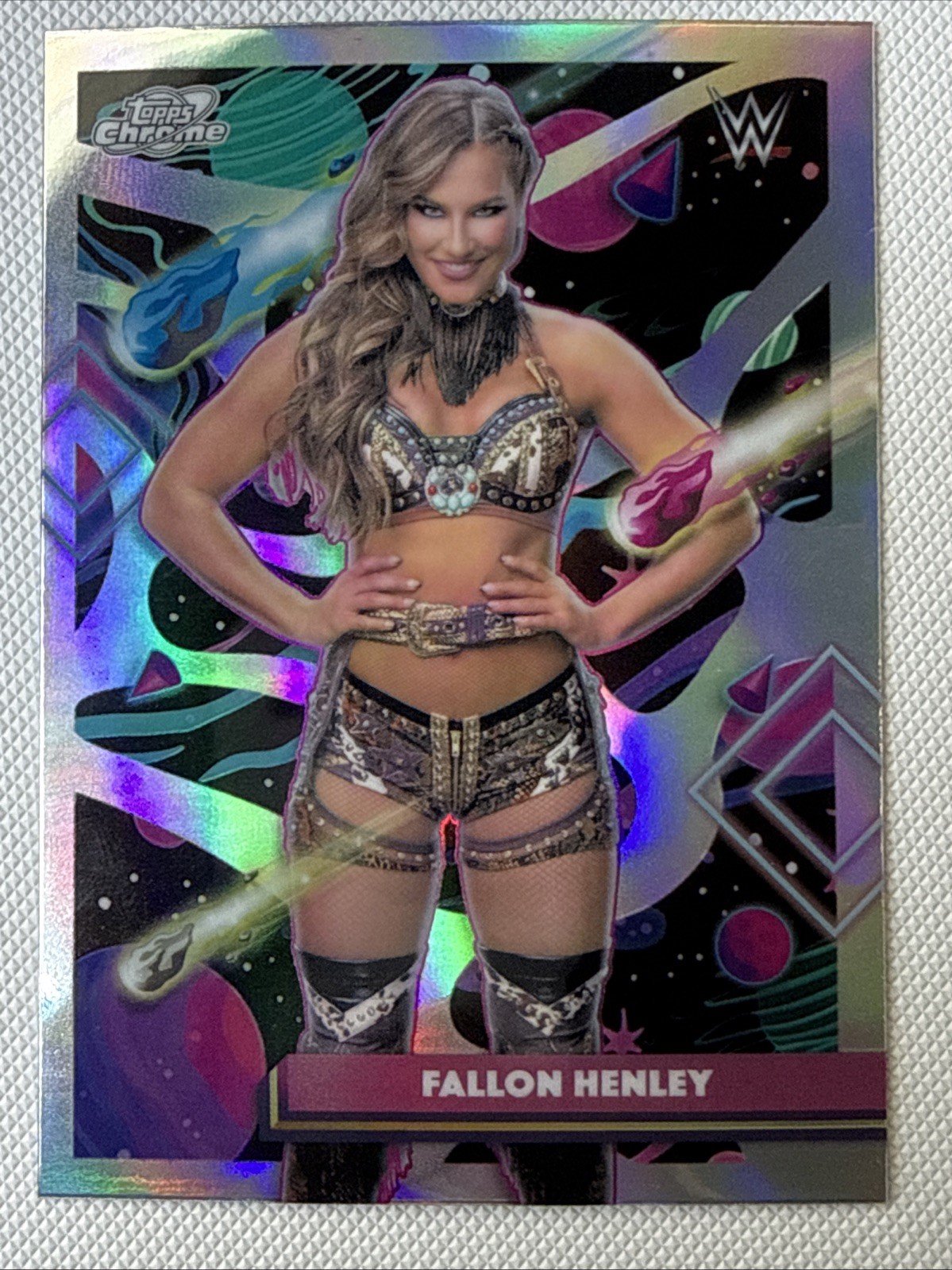 SILVER REFRACTOR 2026 Topps Chrome Cosmic WWE Cards You Pick/Choose! READ*