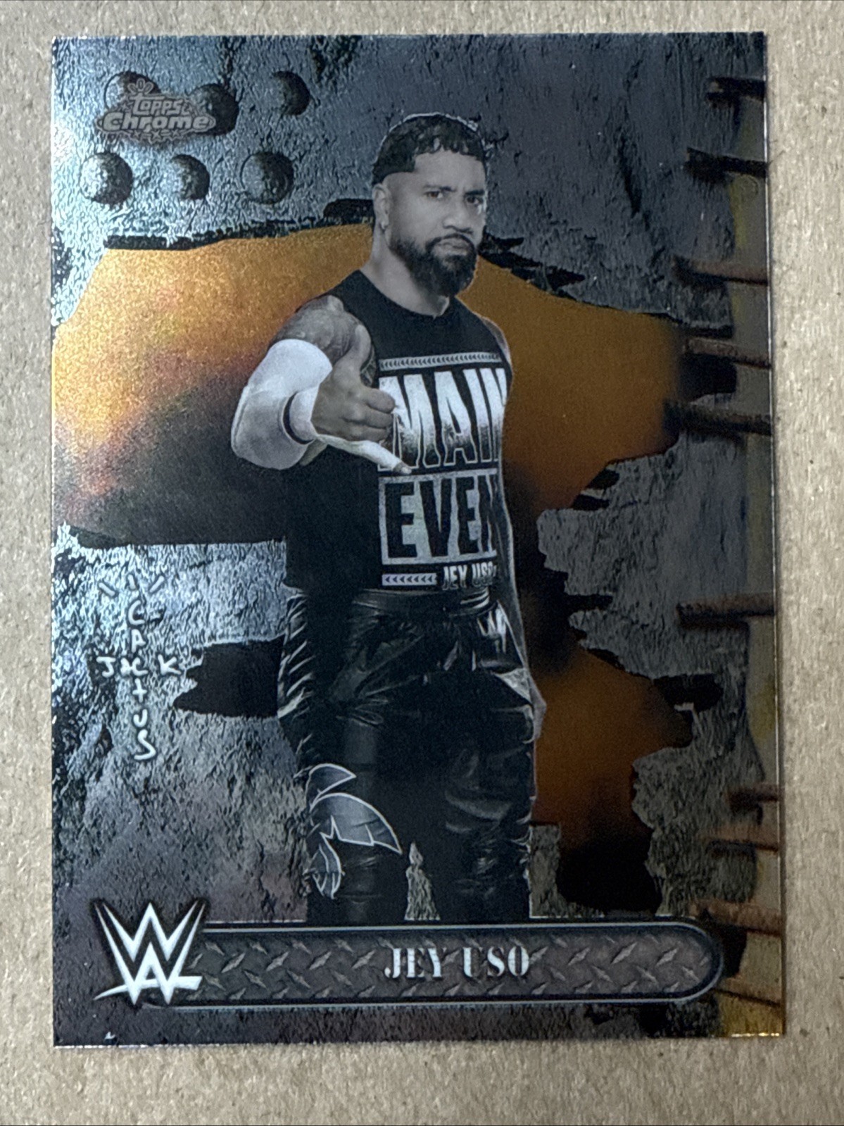2025 Topps Chrome CACTUS JACK WWE Wrestling Cards #1-200 You Pick/Choose! READ*