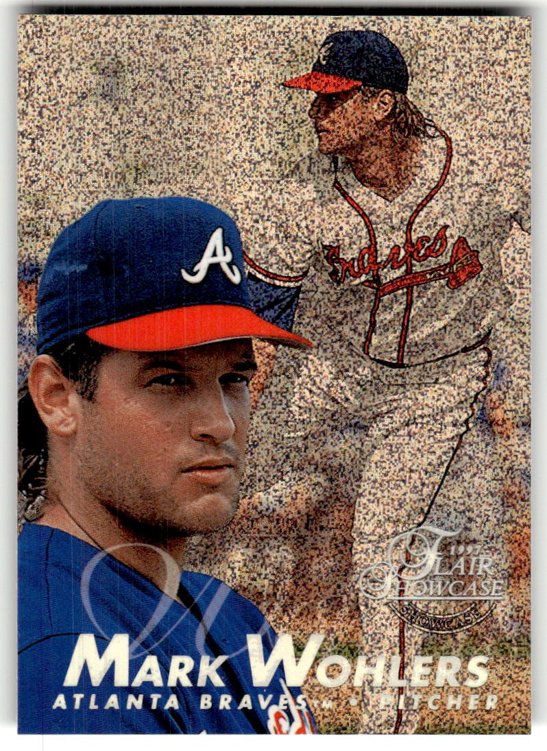 1997 Flair Showcase Mark Wohlers Flair Showcase Row 0 (Showcase) #143