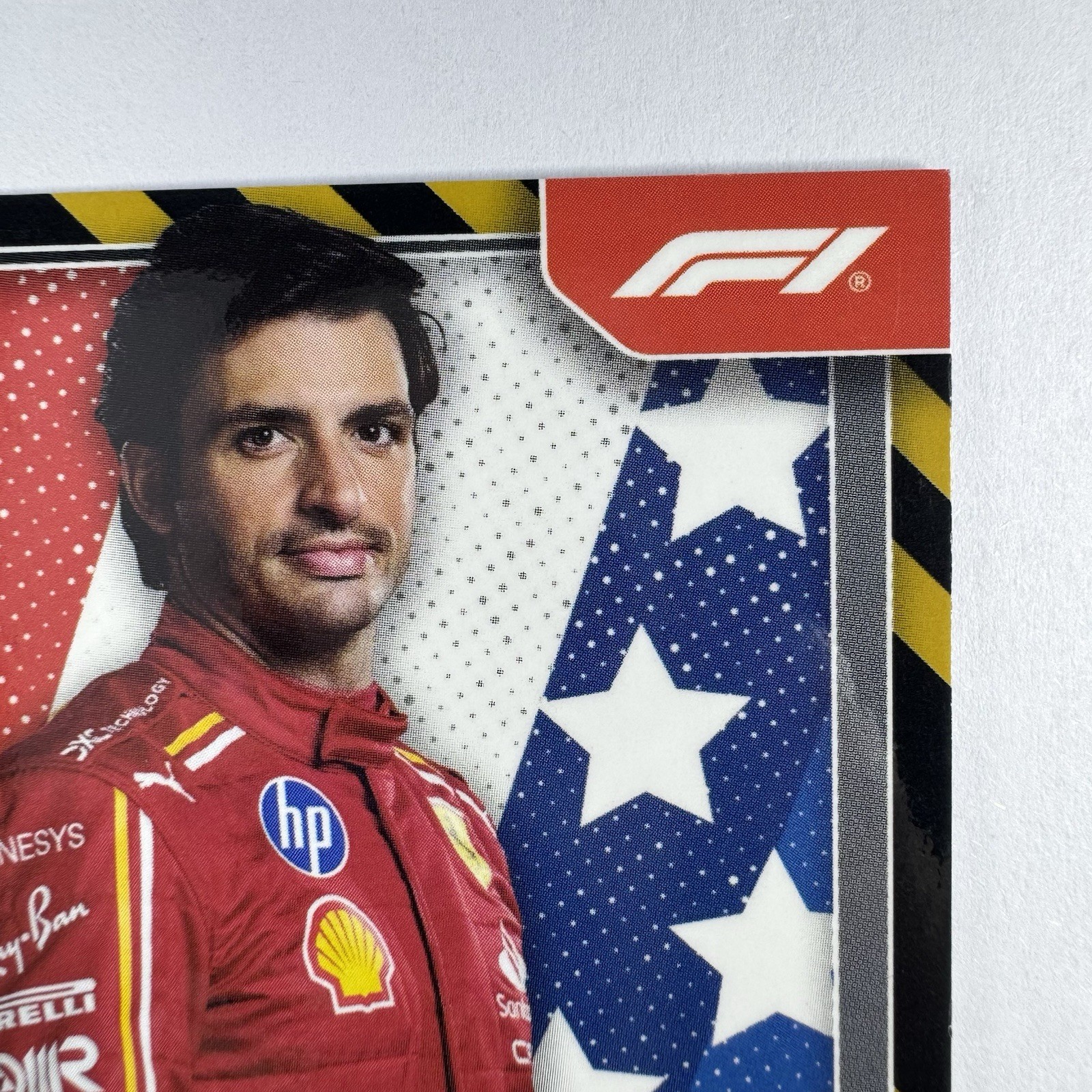 2024 Topps F1 United States GP Carlos Sainz /50 Scuderia Ferrari Exclusive AUT-7