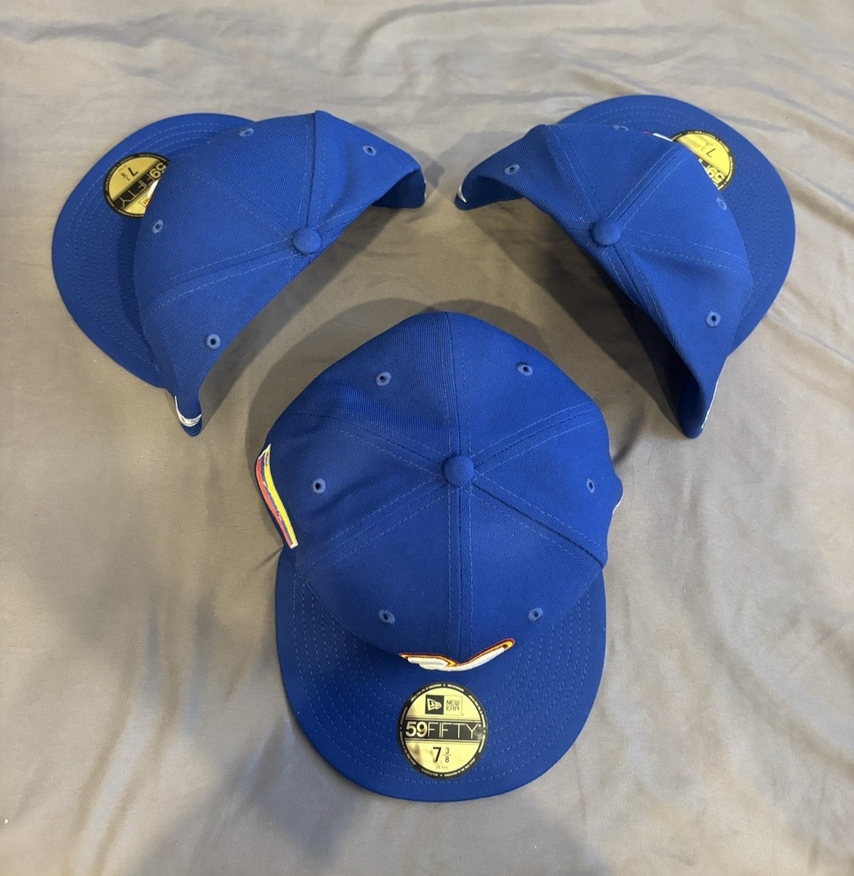 NEW ERA Venezuela 🇻🇪 World Baseball Classic 2026 BLUE FITTED CERRADA Azul HAT