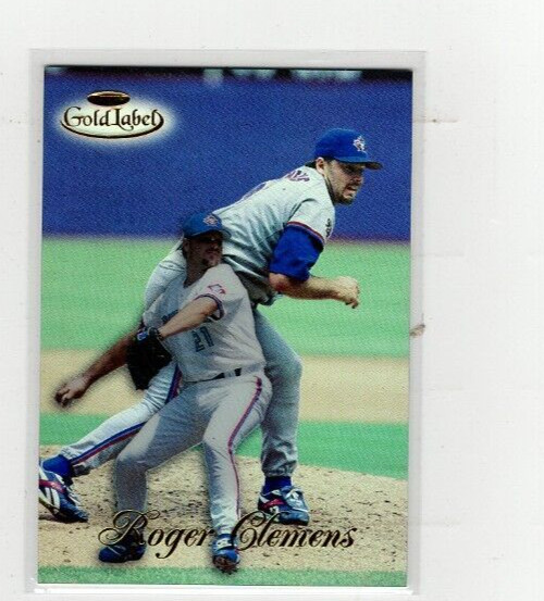 1998 Roger Clemens Topps Gold Label #21 Free Shipping (C-1842)