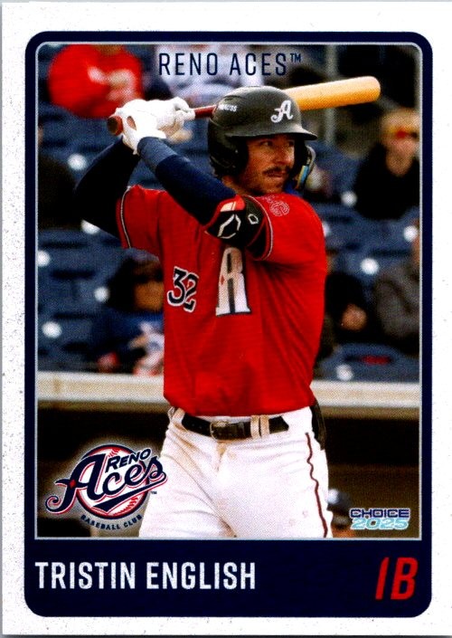 Tristin English 2025 Choice Reno Aces #14 Reno Aces