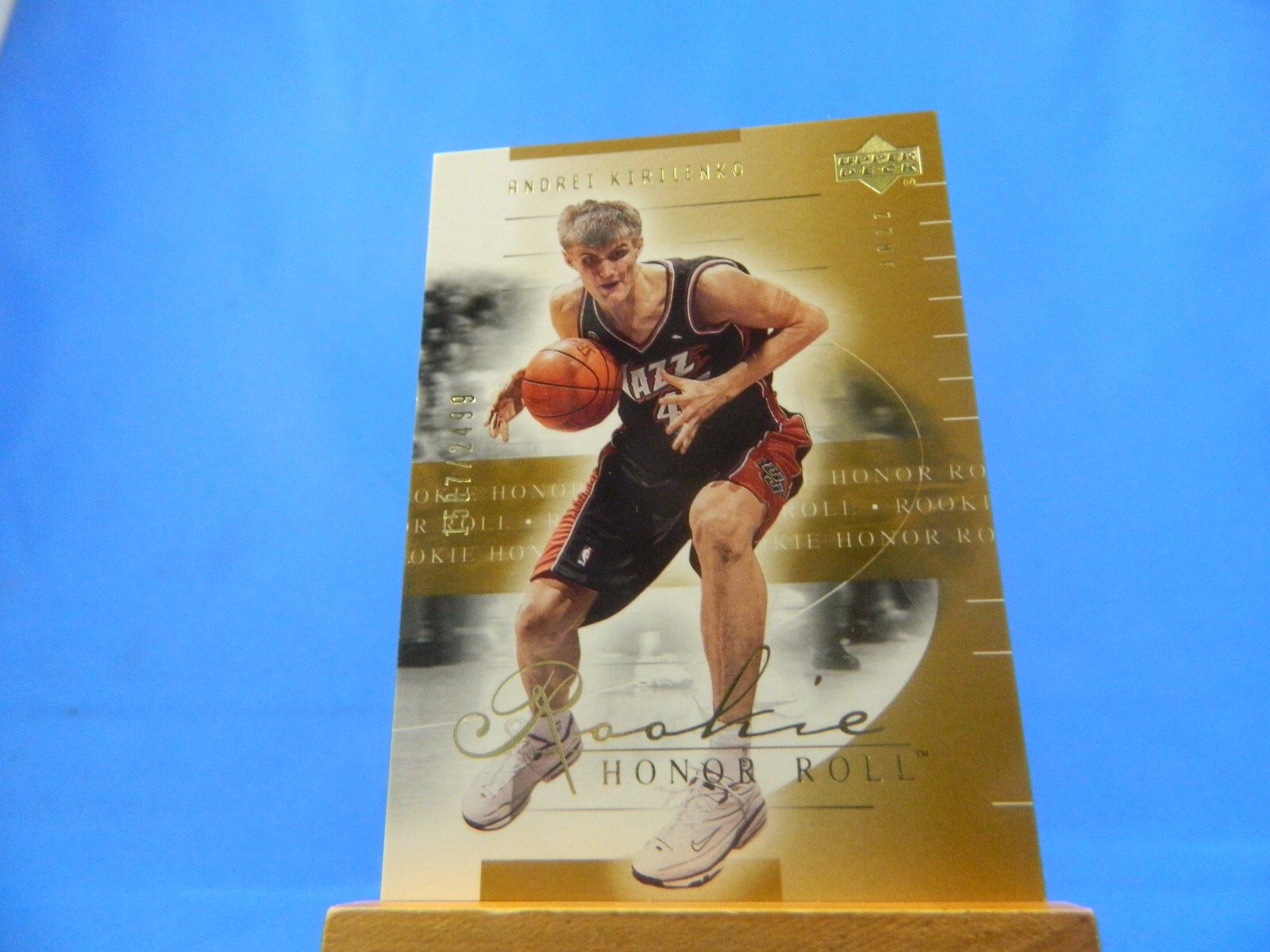 Andrei Kirilenko Upper Deck Honor Roll 2002 RC Rookie #91 /2499
