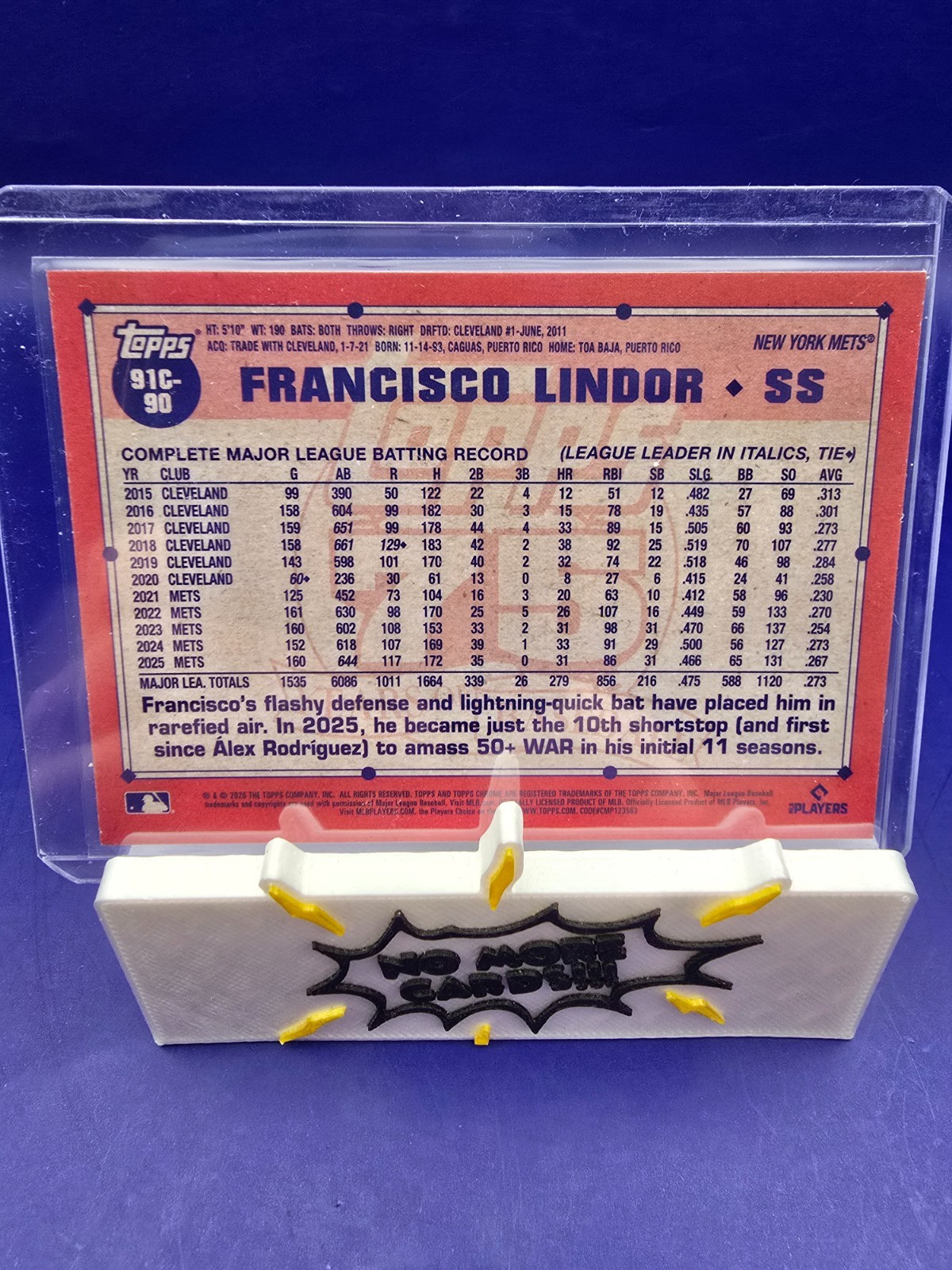 2026 Topps Series 1 – 1991 Topps Chrome Silver Pack Mojo Francisco Lindor