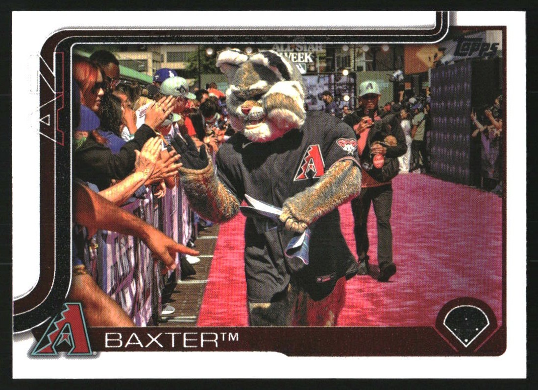 2025 Topps Celebration Mascots #M1 Baxter – BB