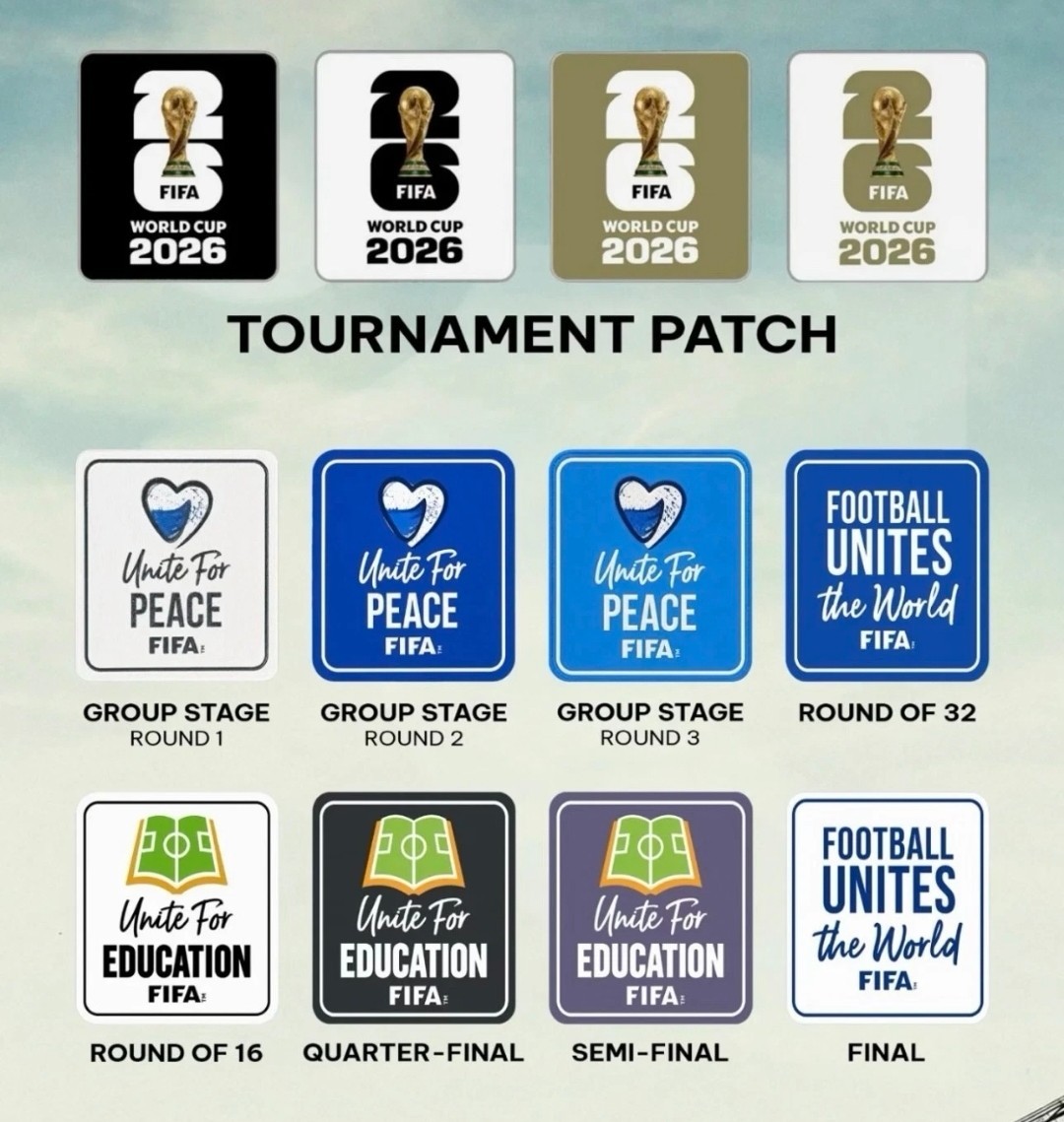 WORLD CUP SOCCER JERSEY PATCH 2026 ANY PLAYER