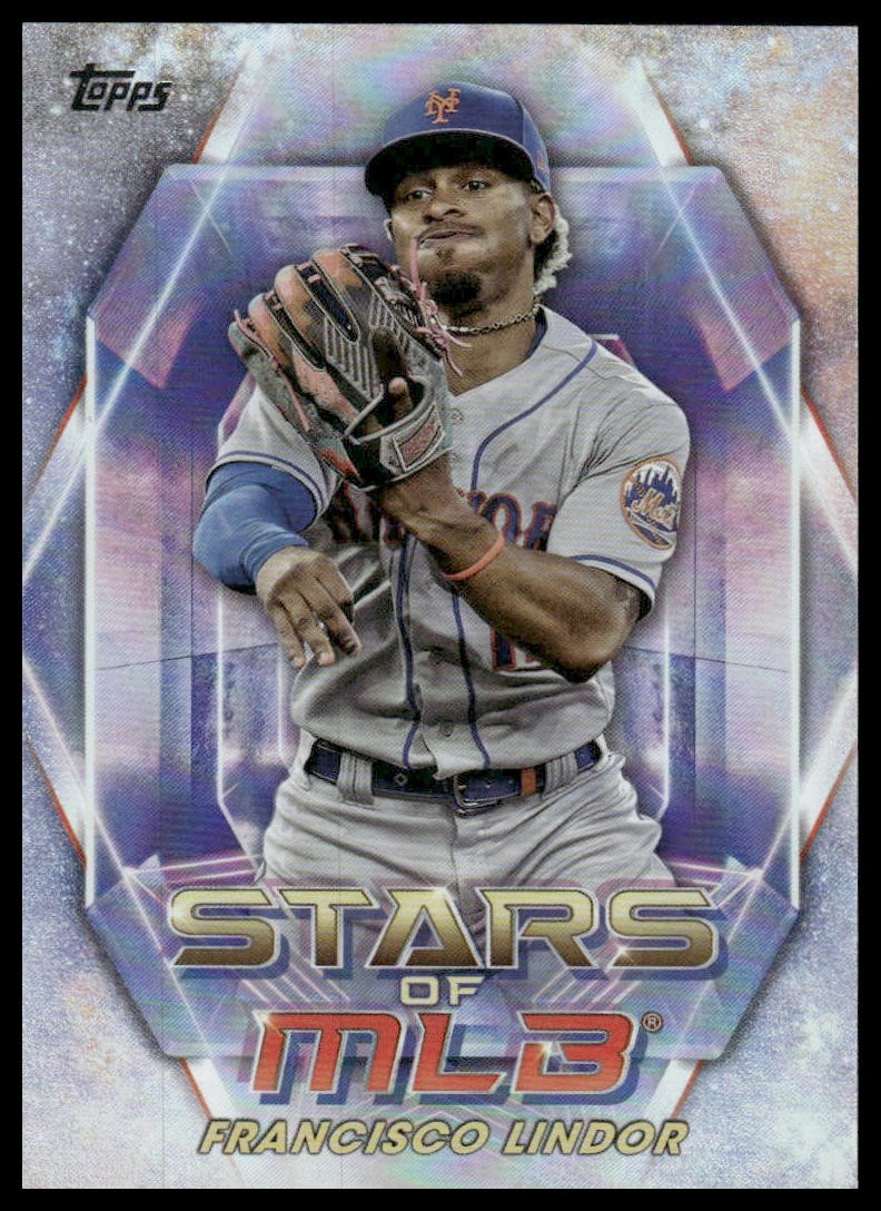 Francisco Lindor 2023 Topps #SMLB-28 Stars of MLB New York Mets